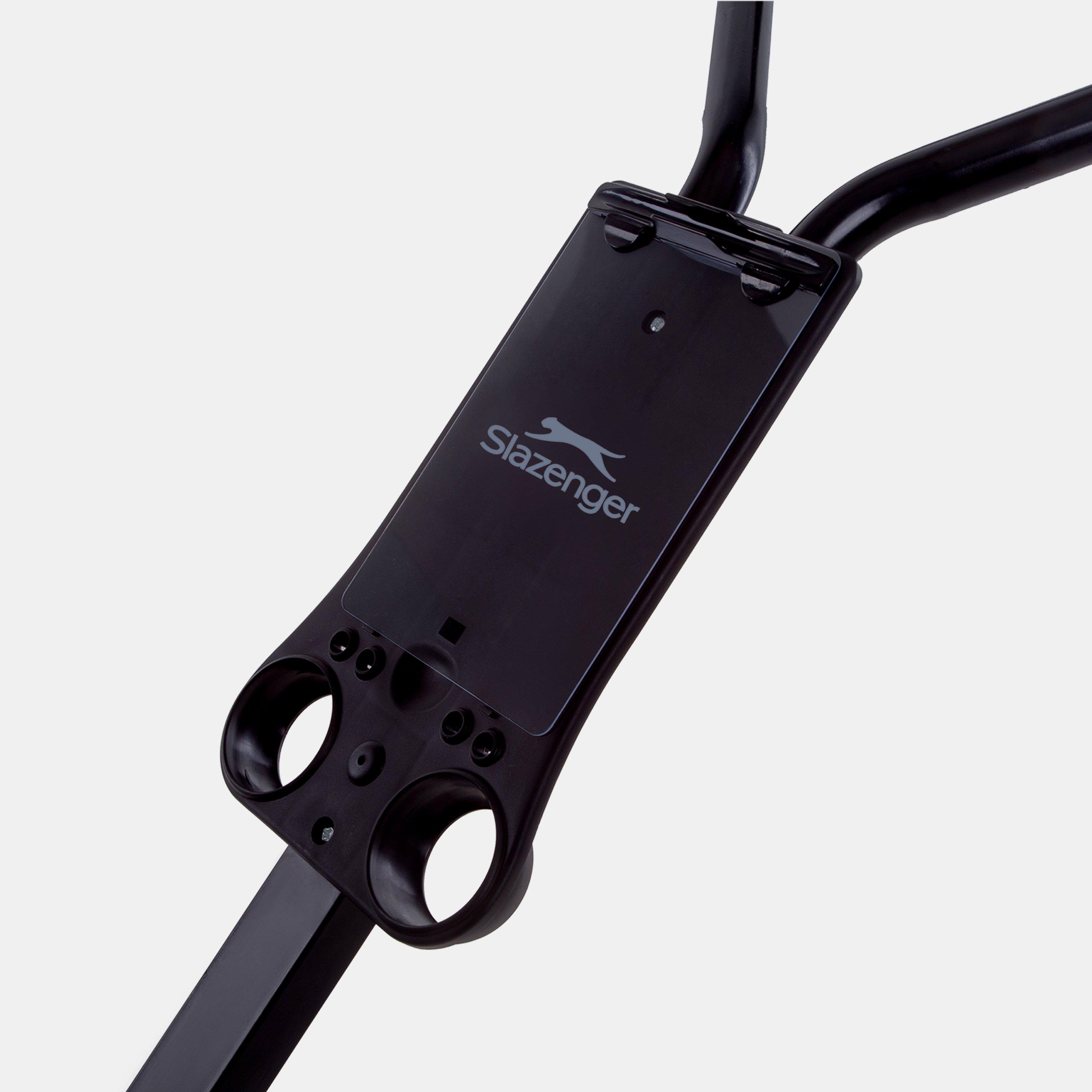 Black - Slazenger - 3 Wheel Golf Trolley - 3