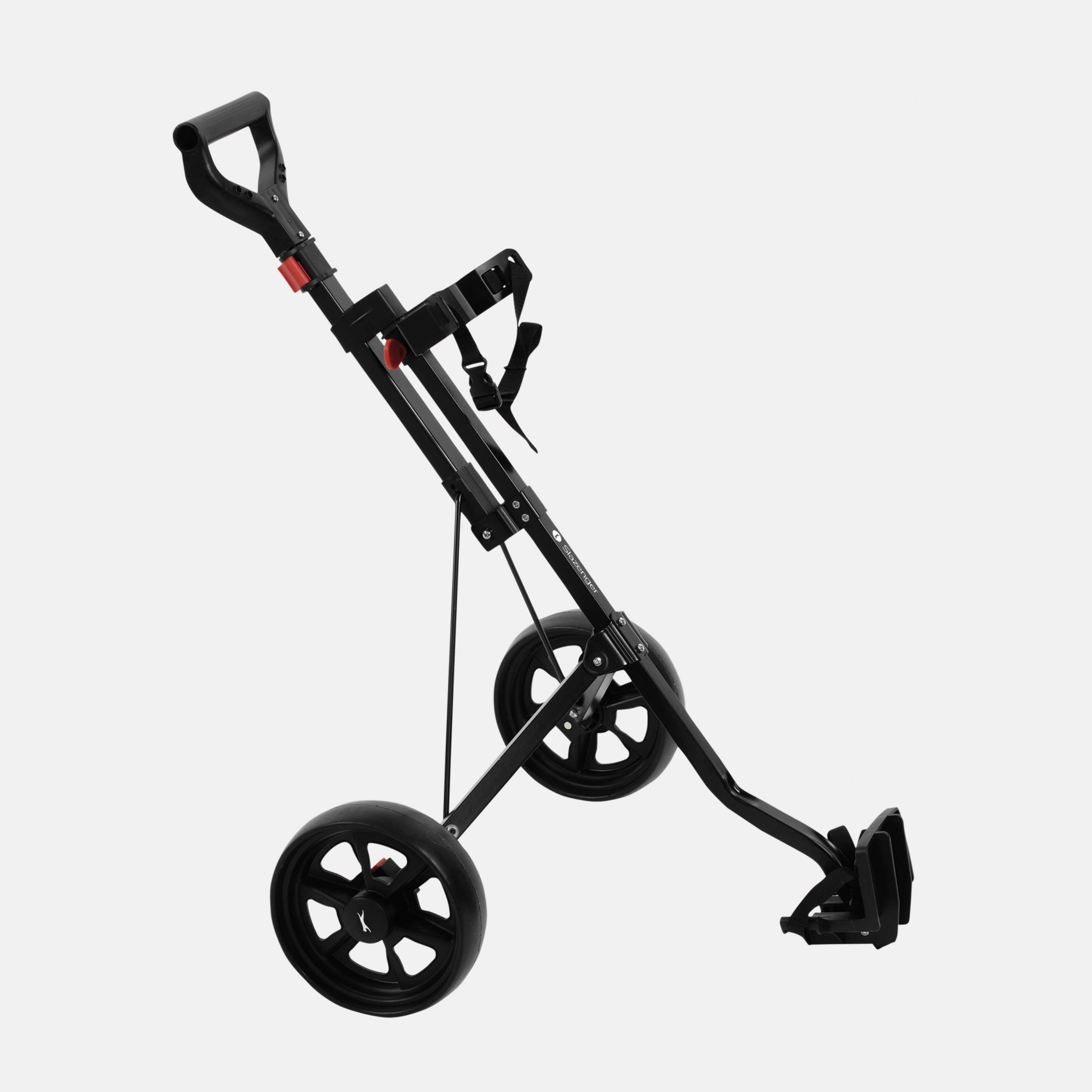 Black - Slazenger - Juniors Golf Trolley - 1