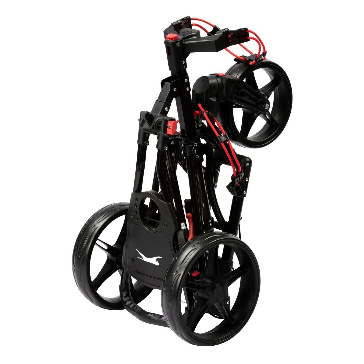 Black - Slazenger - 1 Click 360 Golf Trolley - 5
