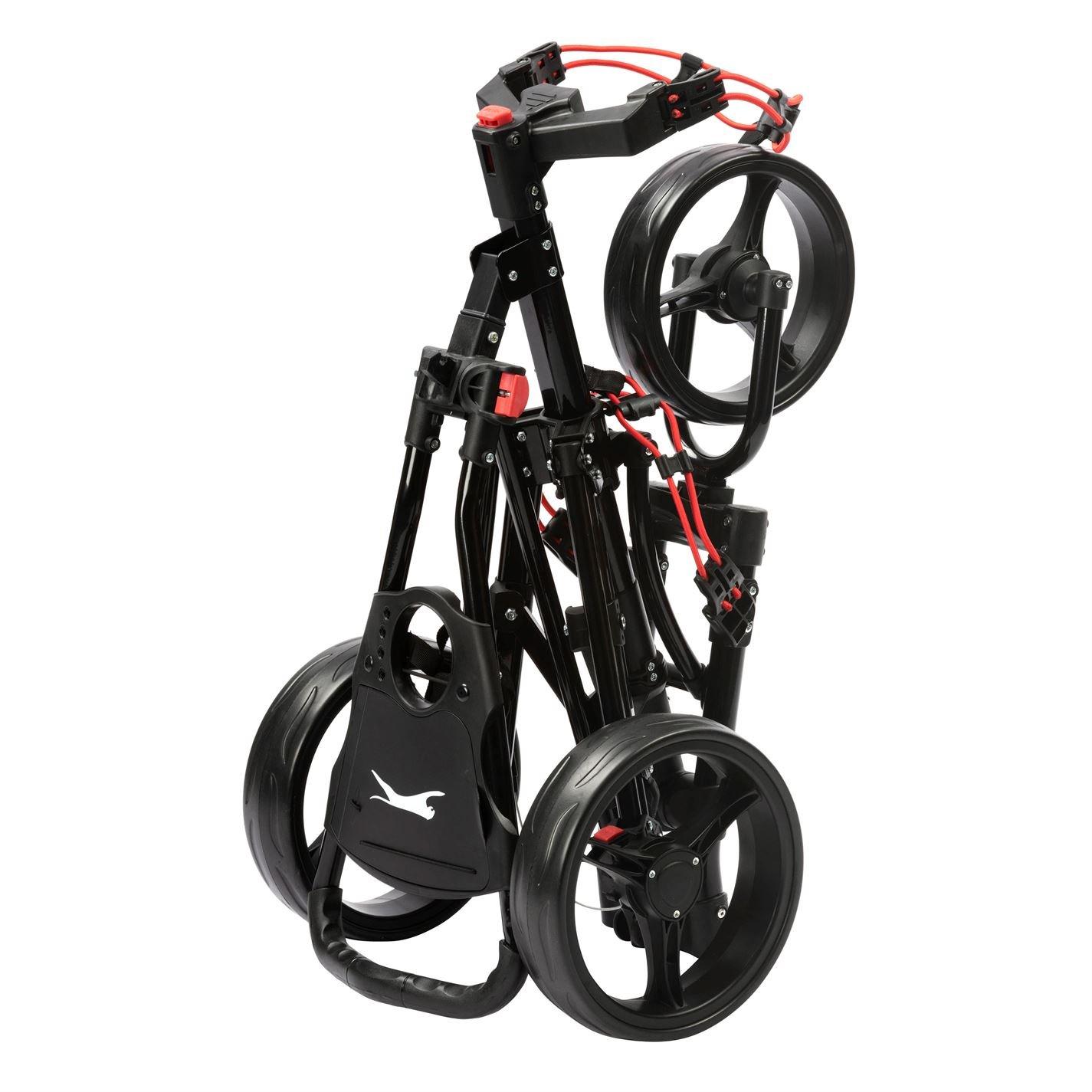 Black - Slazenger - 1 Click Golf Trolley - 5