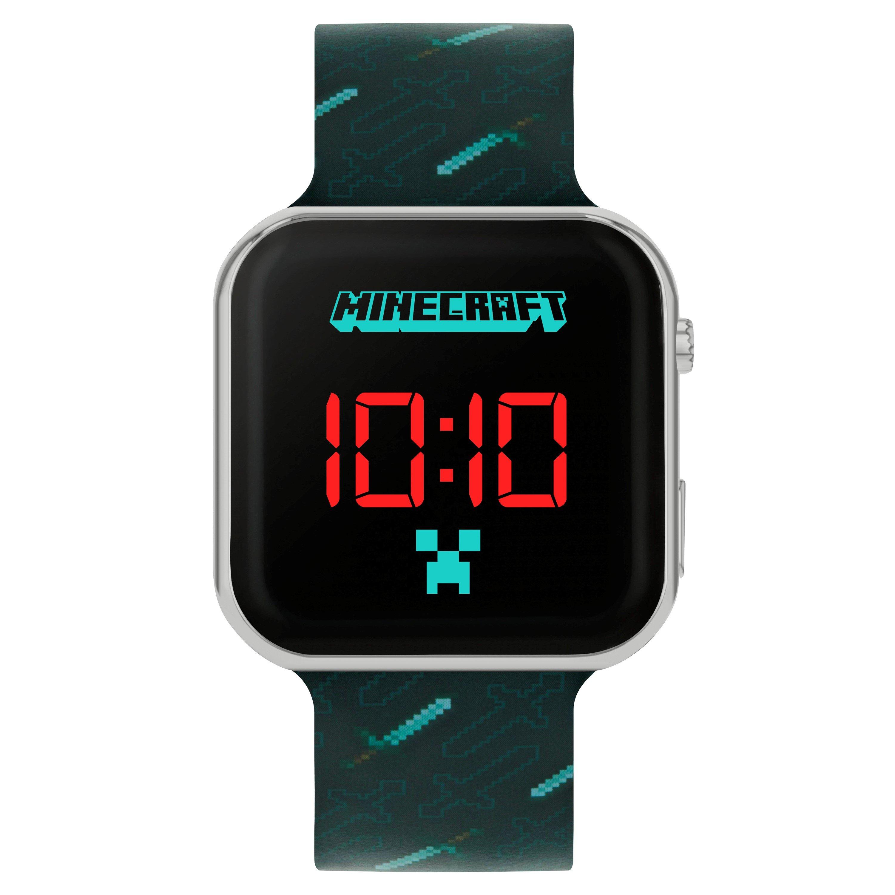 None - Minecraft - Minecraft Black Strap LED - 1