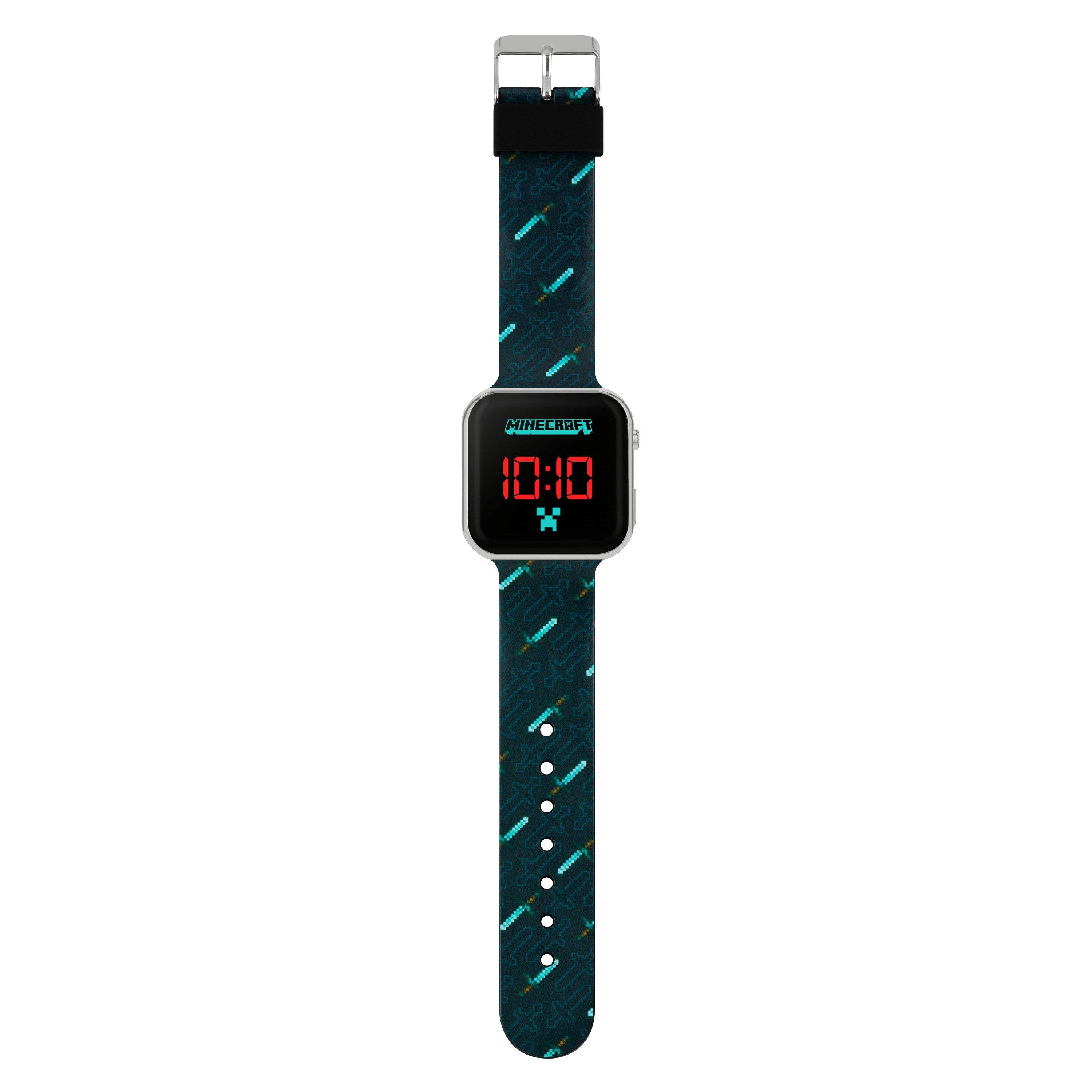 None - Minecraft - Minecraft Black Strap LED - 3