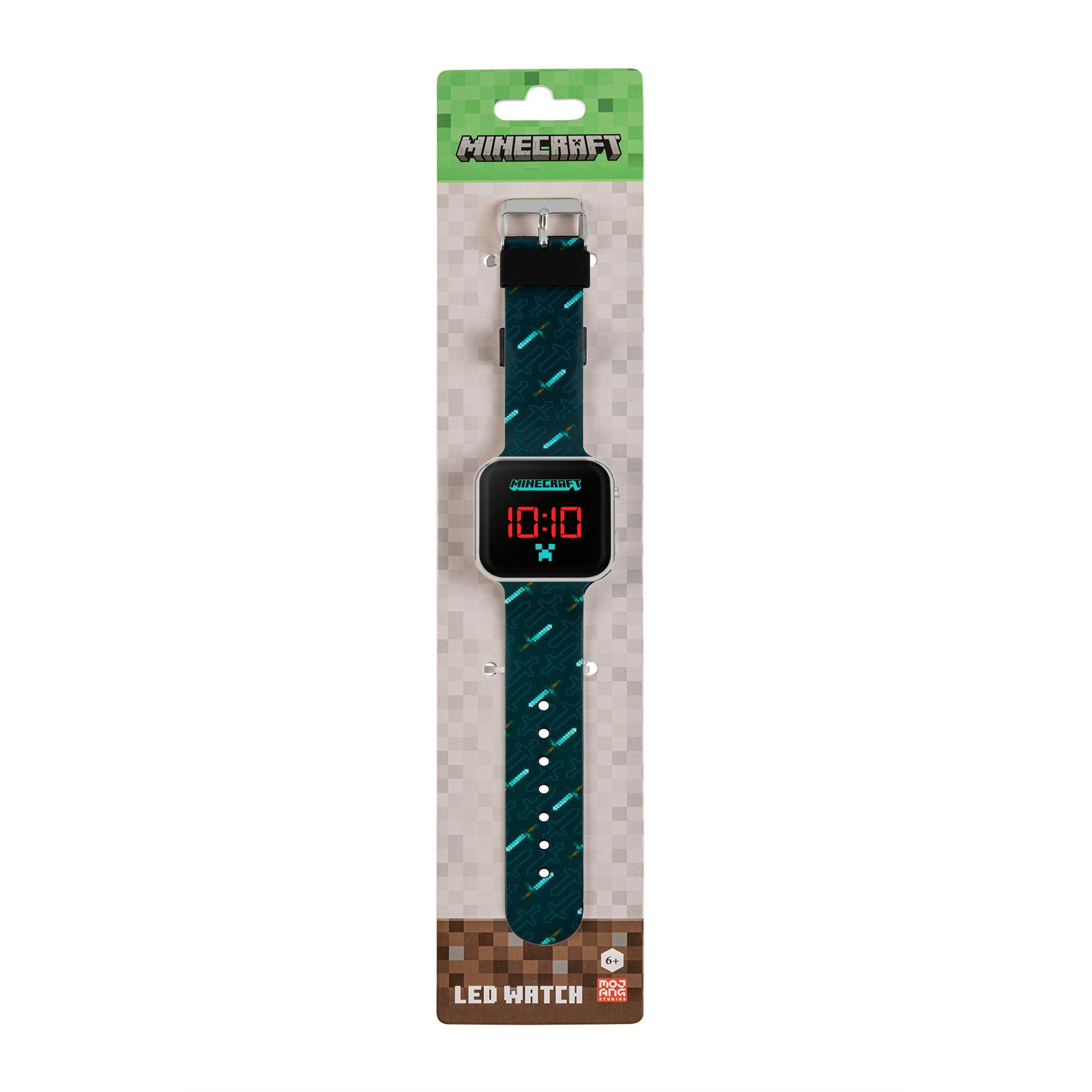 None - Minecraft - Minecraft Black Strap LED - 5
