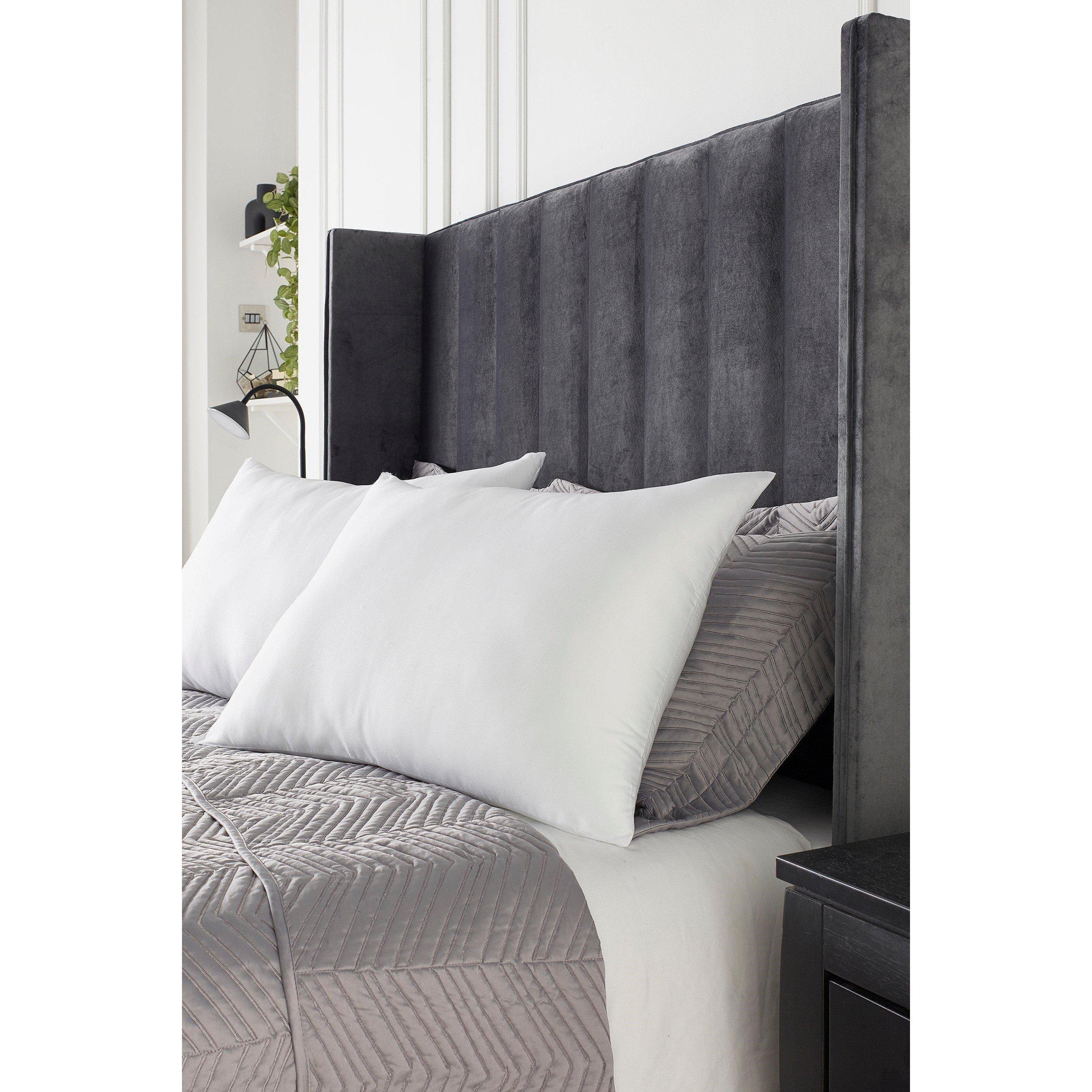 White - Downland - Medium Support Pillow Pair