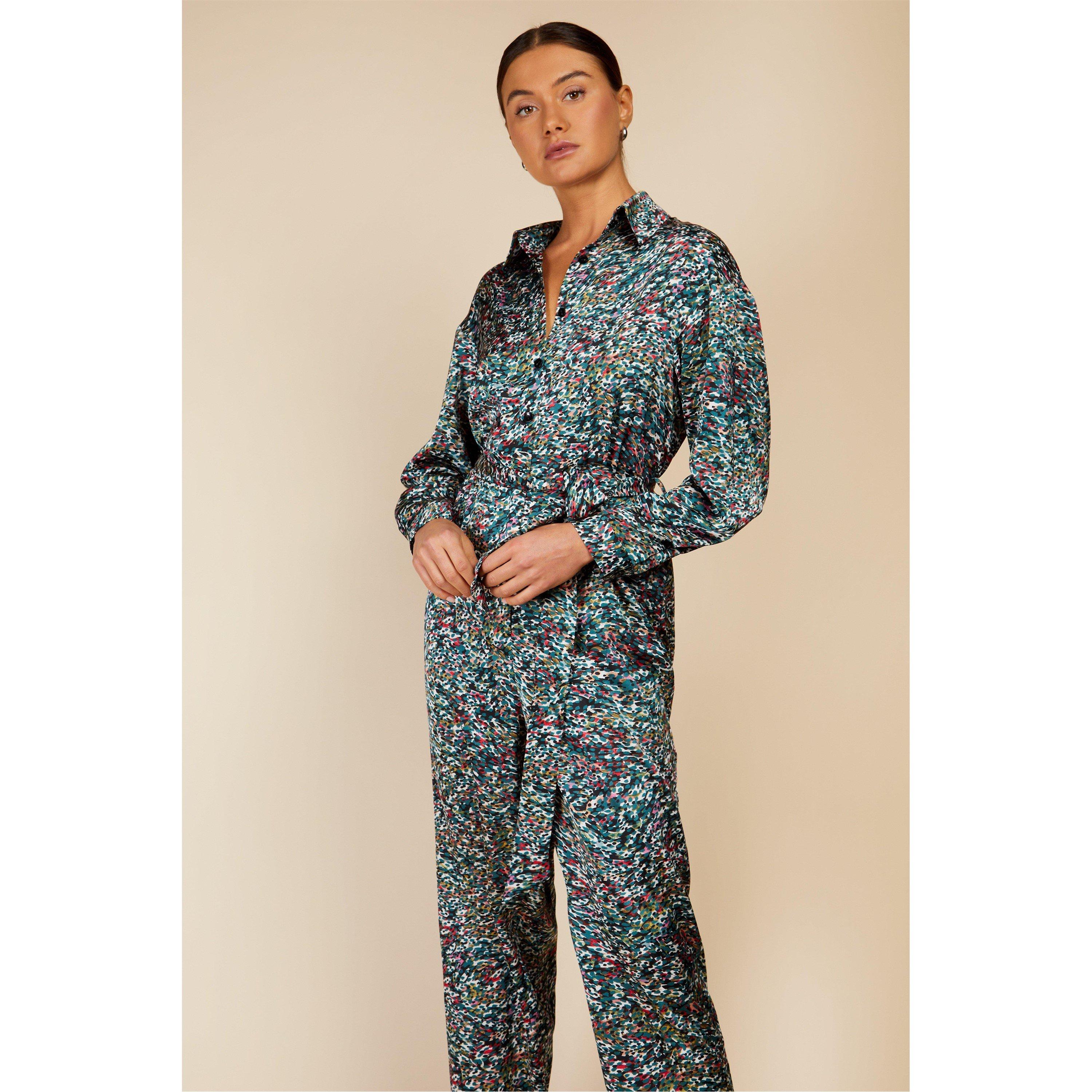 Mehrfarbig - Little Mistress - Mistress SATIN TIEWAIST JUMPSUIT - 2