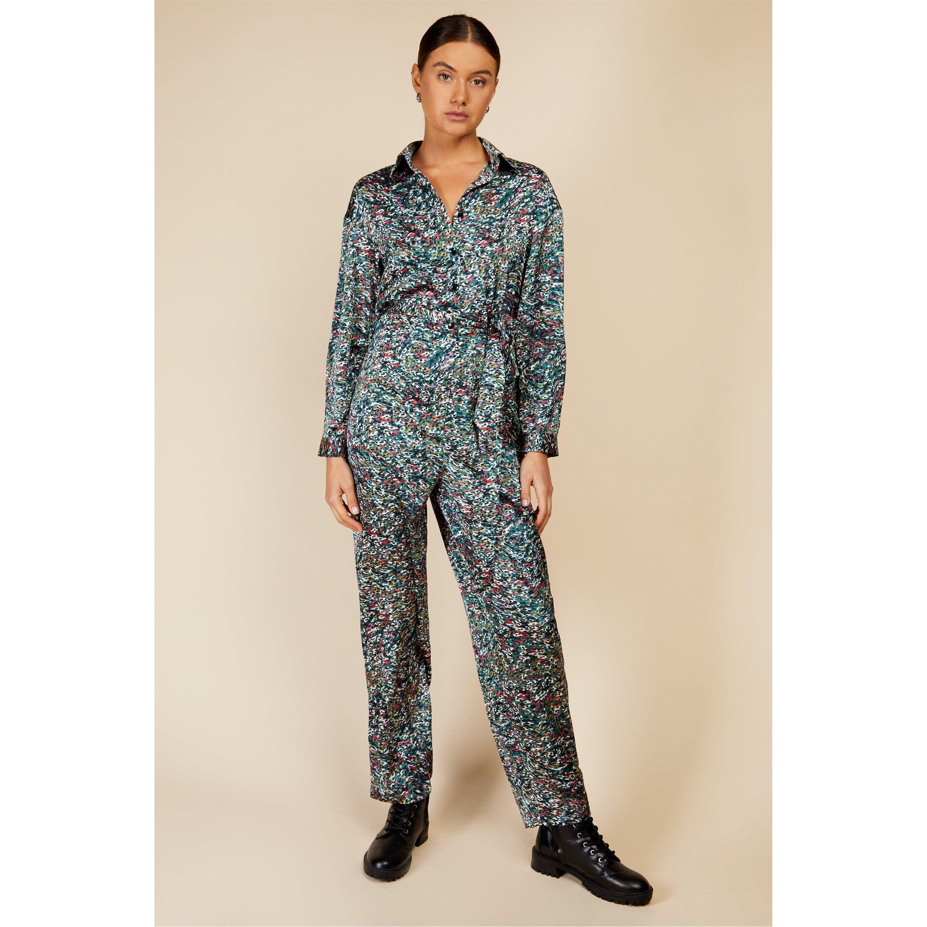 Mehrfarbig - Little Mistress - Mistress SATIN TIEWAIST JUMPSUIT - 5