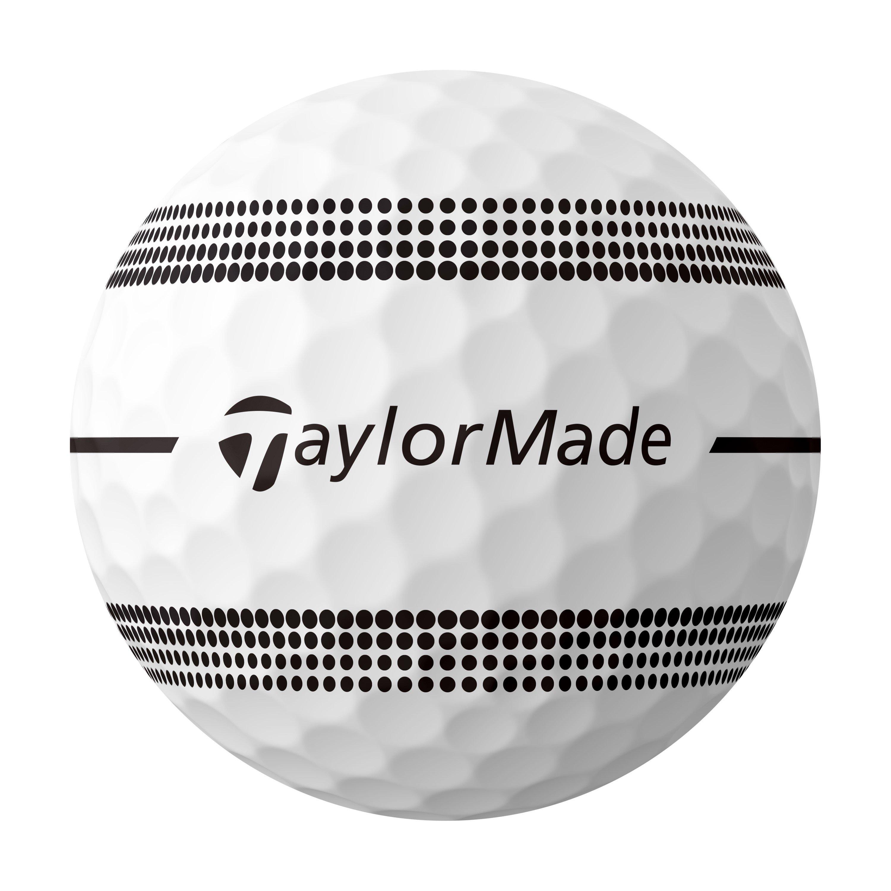 Bianco - TaylorMade - Adults Stripe 10 Golf Balls - 3