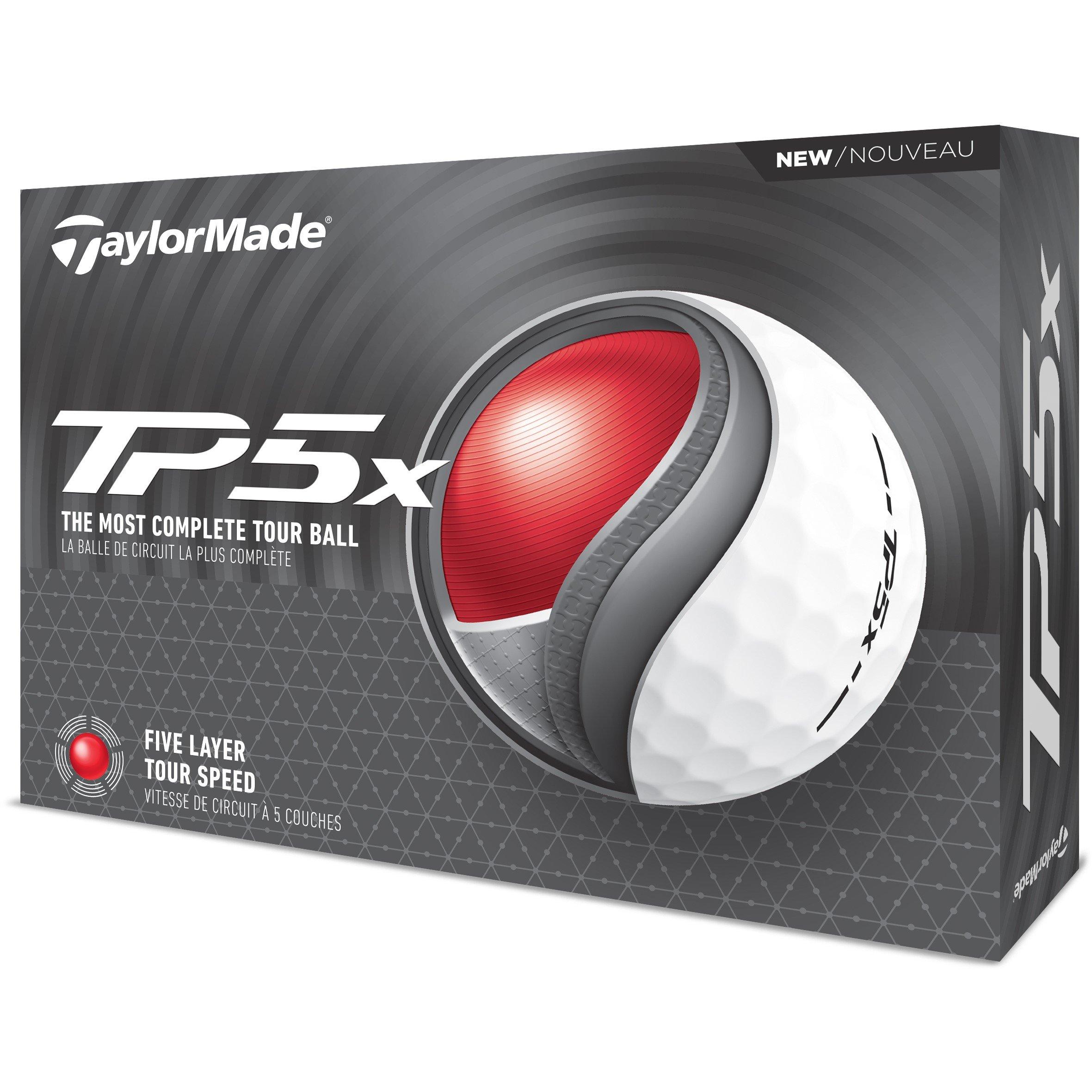 White - TaylorMade - TP5x GLB dz 10 - 1