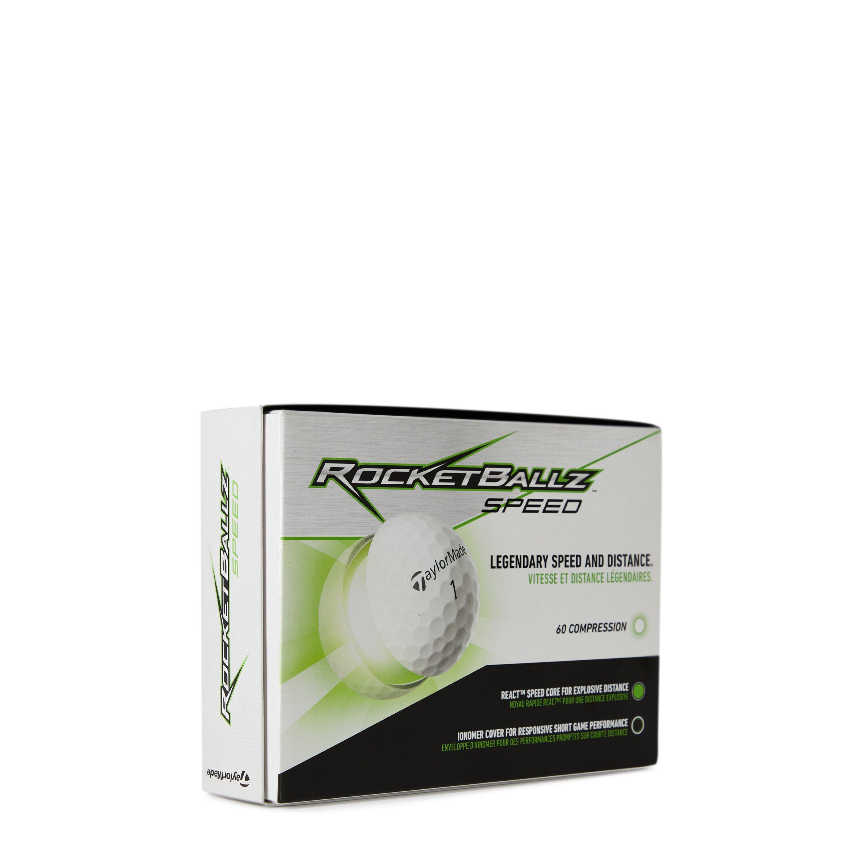 White 12Pk - TaylorMade - Rocketballz Speed Golf Balls - 2