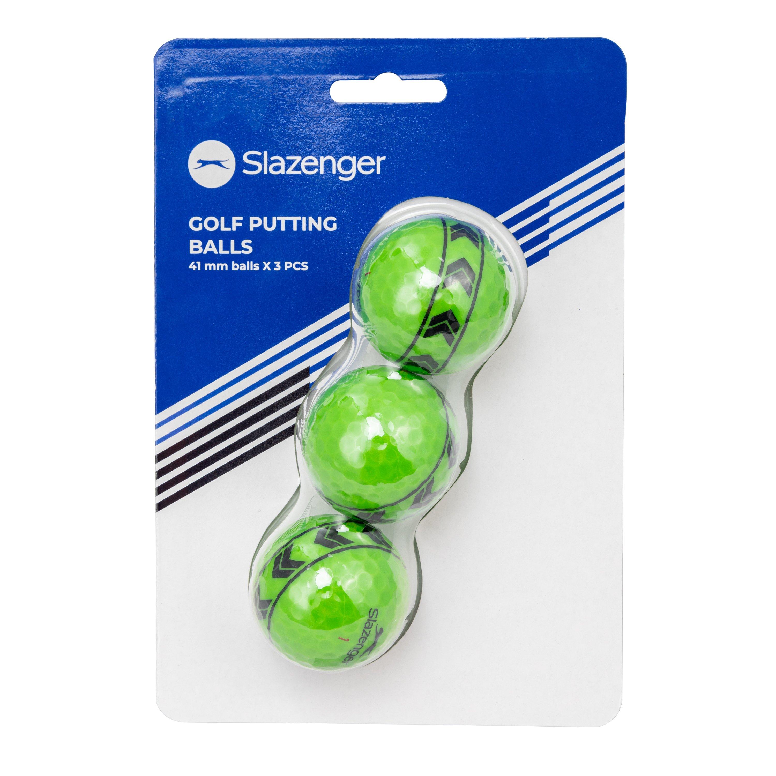 Green - Slazenger - Golf Putting Balls - 2
