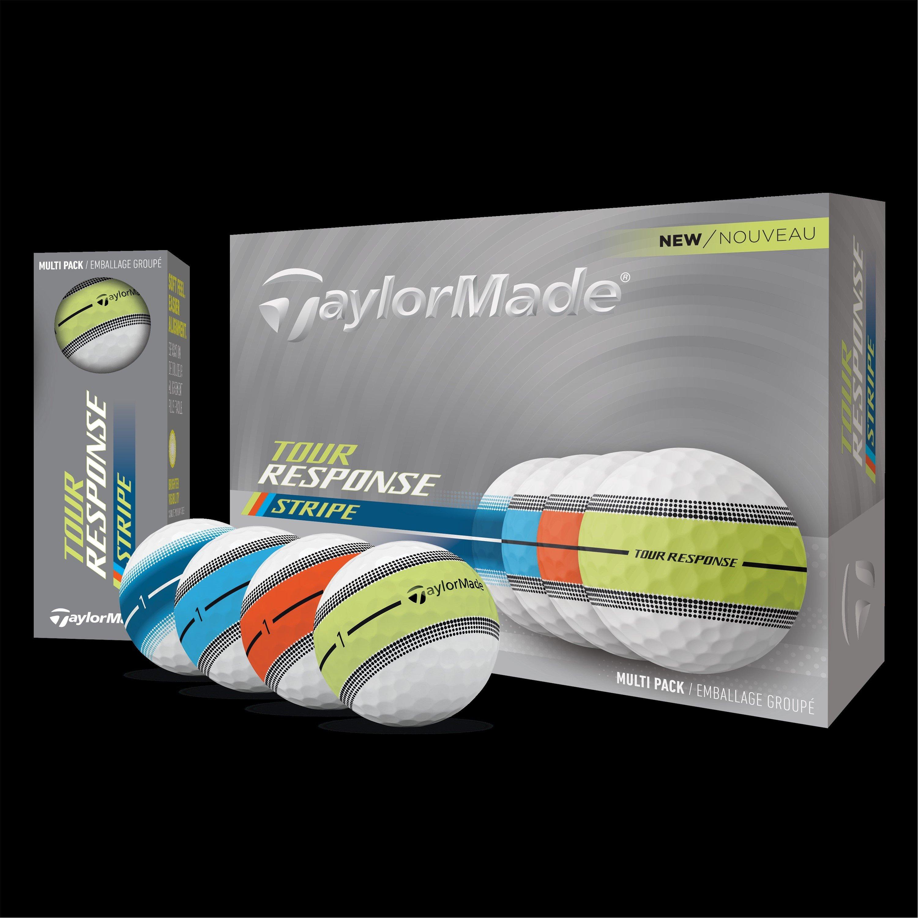 Striscia al neon - TaylorMade - Adults T Response 10 Golf Balls - 3