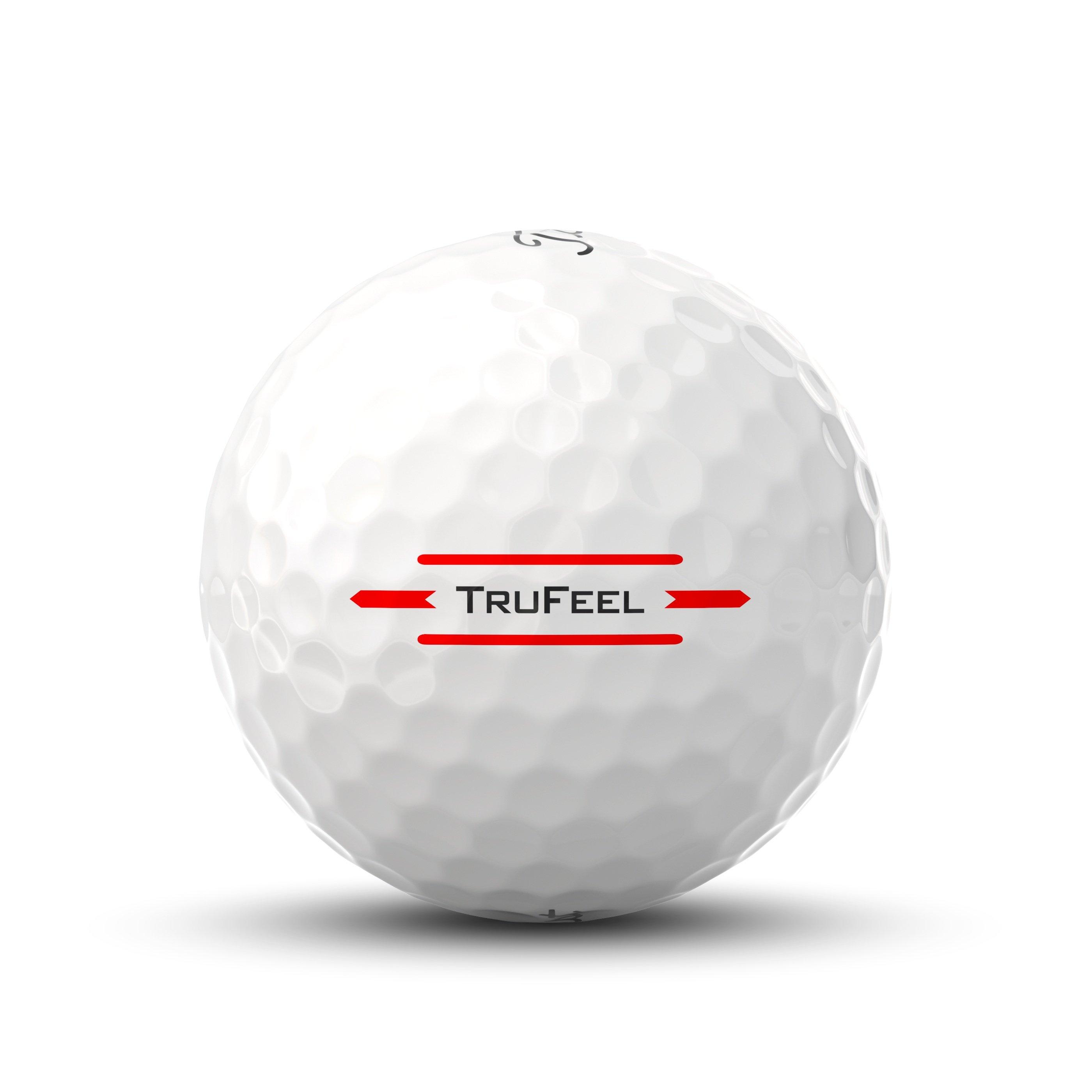 White 12Pk - Titleist - 2024 TruFeel Golf Balls (12-ball pack) - 4