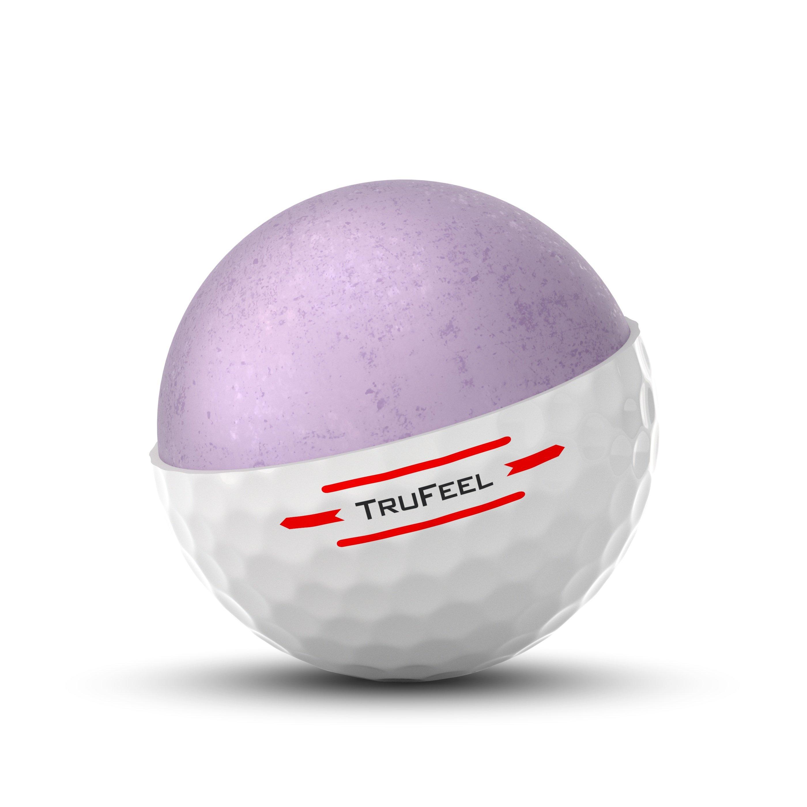 White 12Pk - Titleist - 2024 TruFeel Golf Balls (12-ball pack) - 5