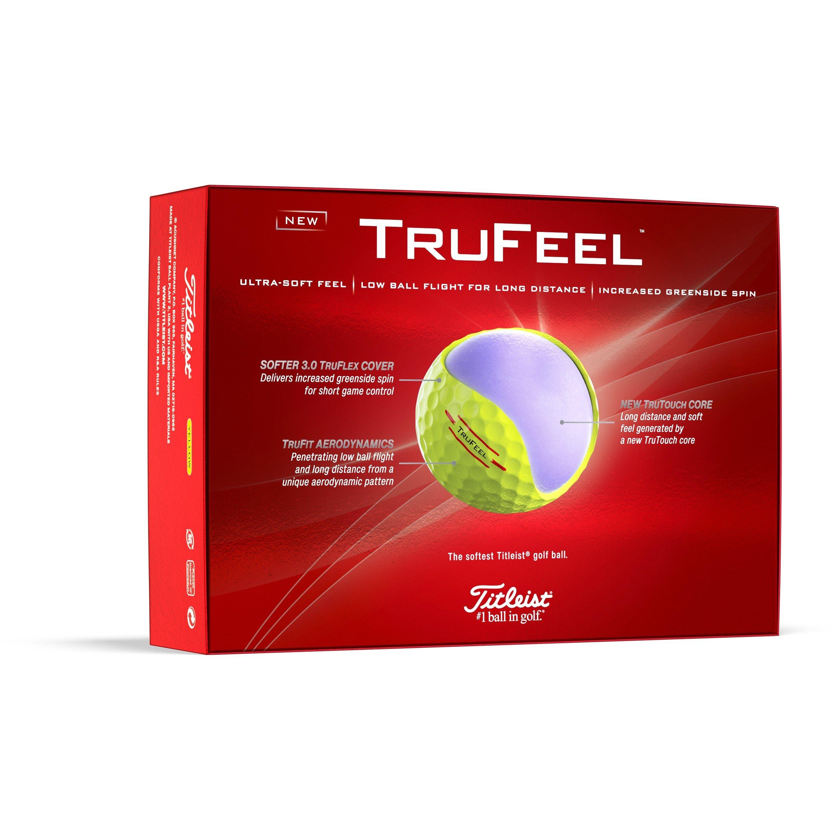 Giallo - Titleist - 2024 TruFeel Golf Balls (12-ball pack) - 2