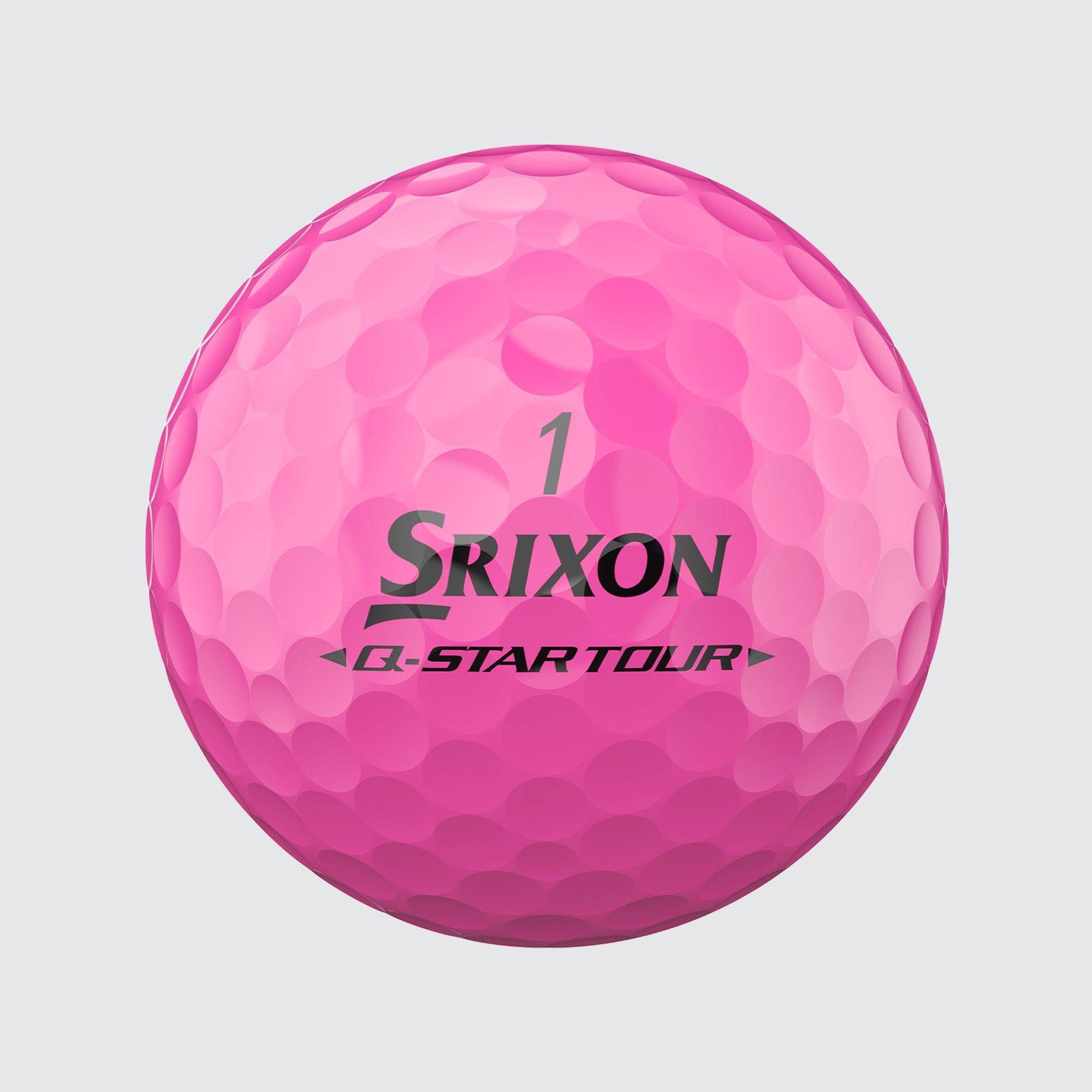 Blanc/Rose - Srixon - Adults Q Star Golf Balls - 3