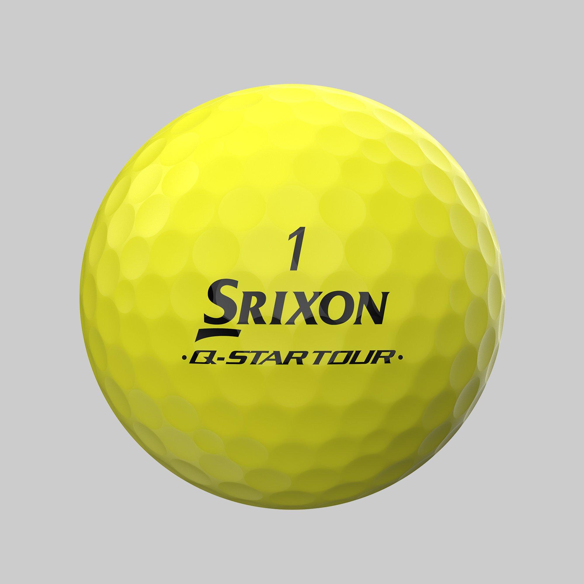 Gelb/Blau - Srixon - Adults Q Star Golf Balls - 4