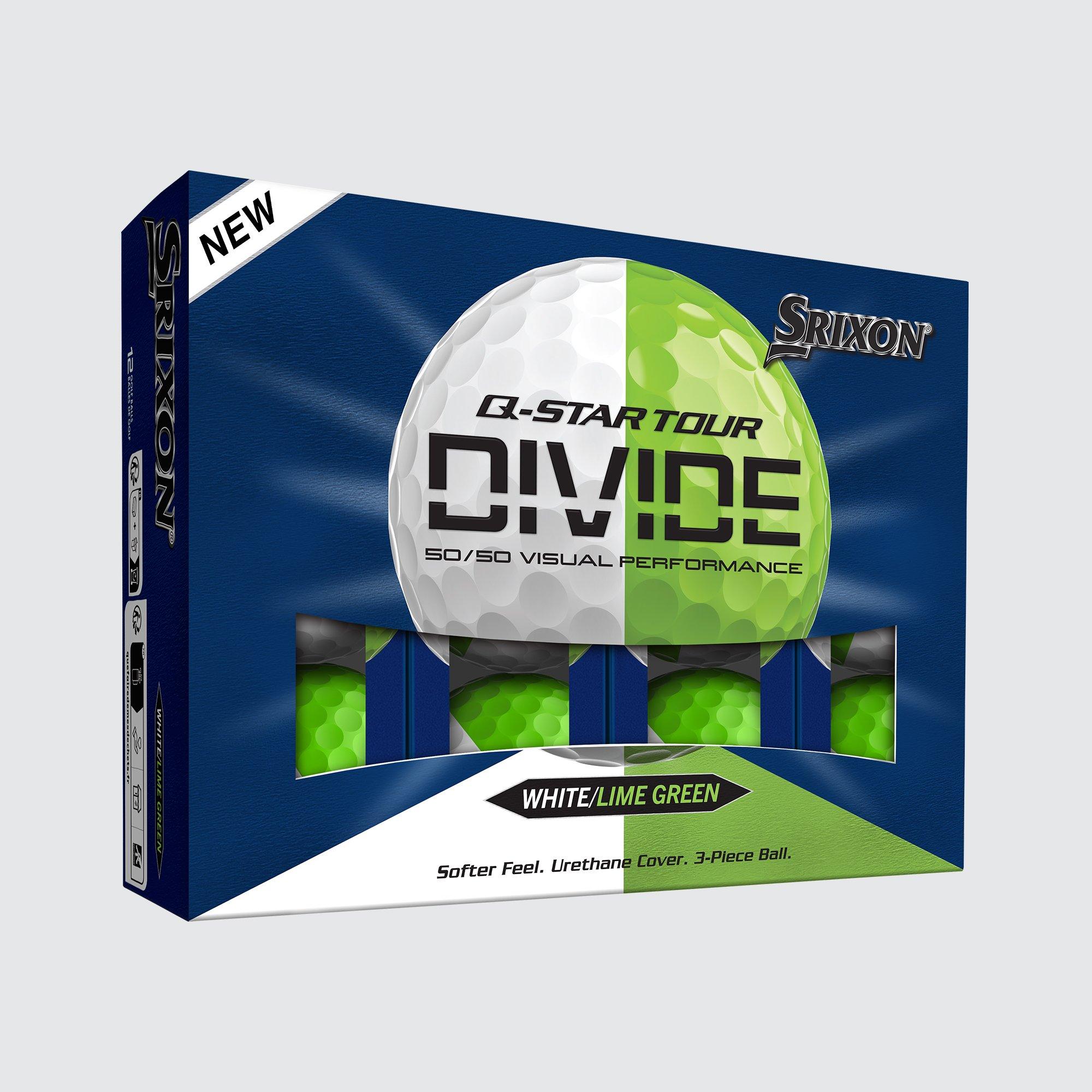 Bijela/Limetina - Srixon - Adults Q Star Golf Balls - 2
