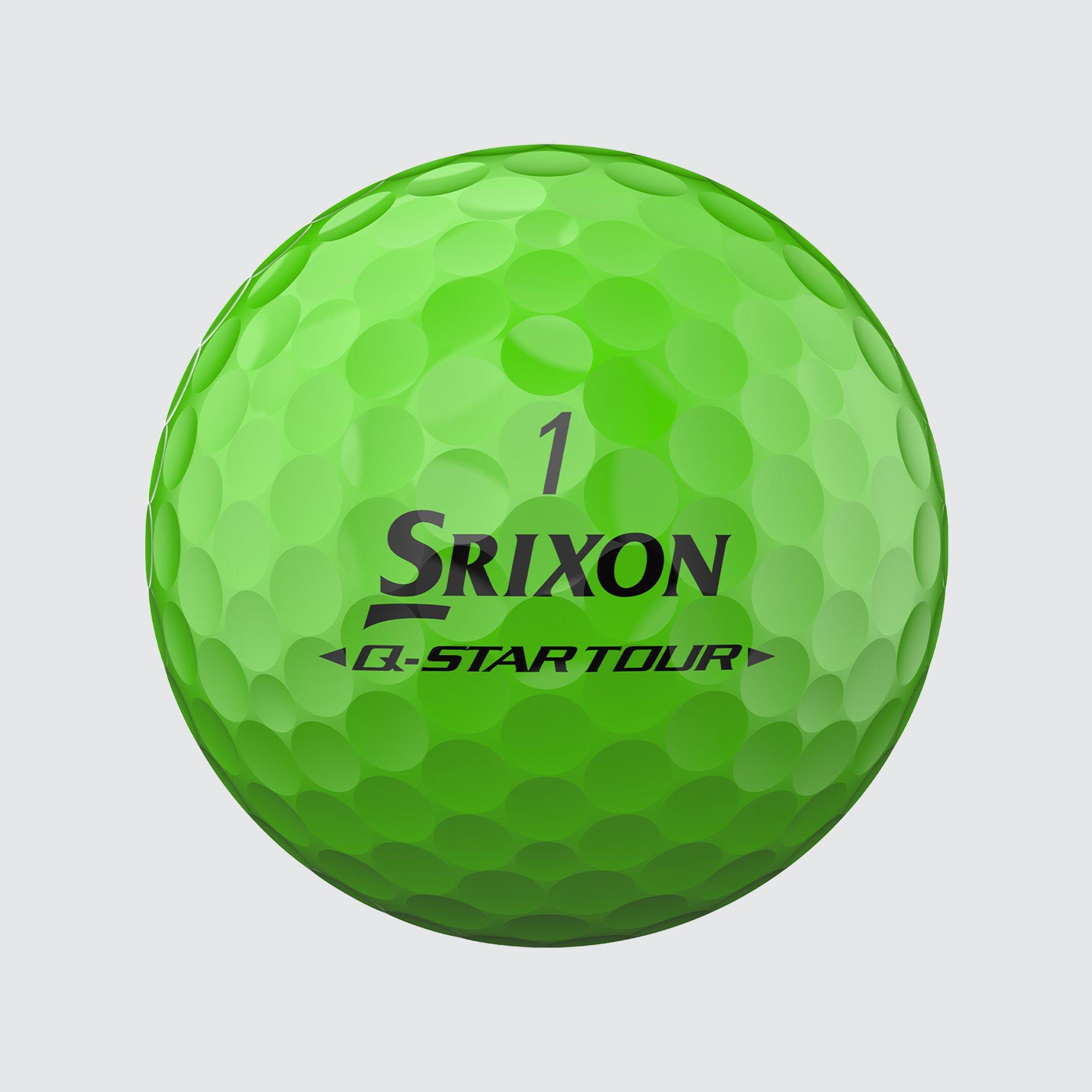 Bijela/Limetina - Srixon - Adults Q Star Golf Balls - 3