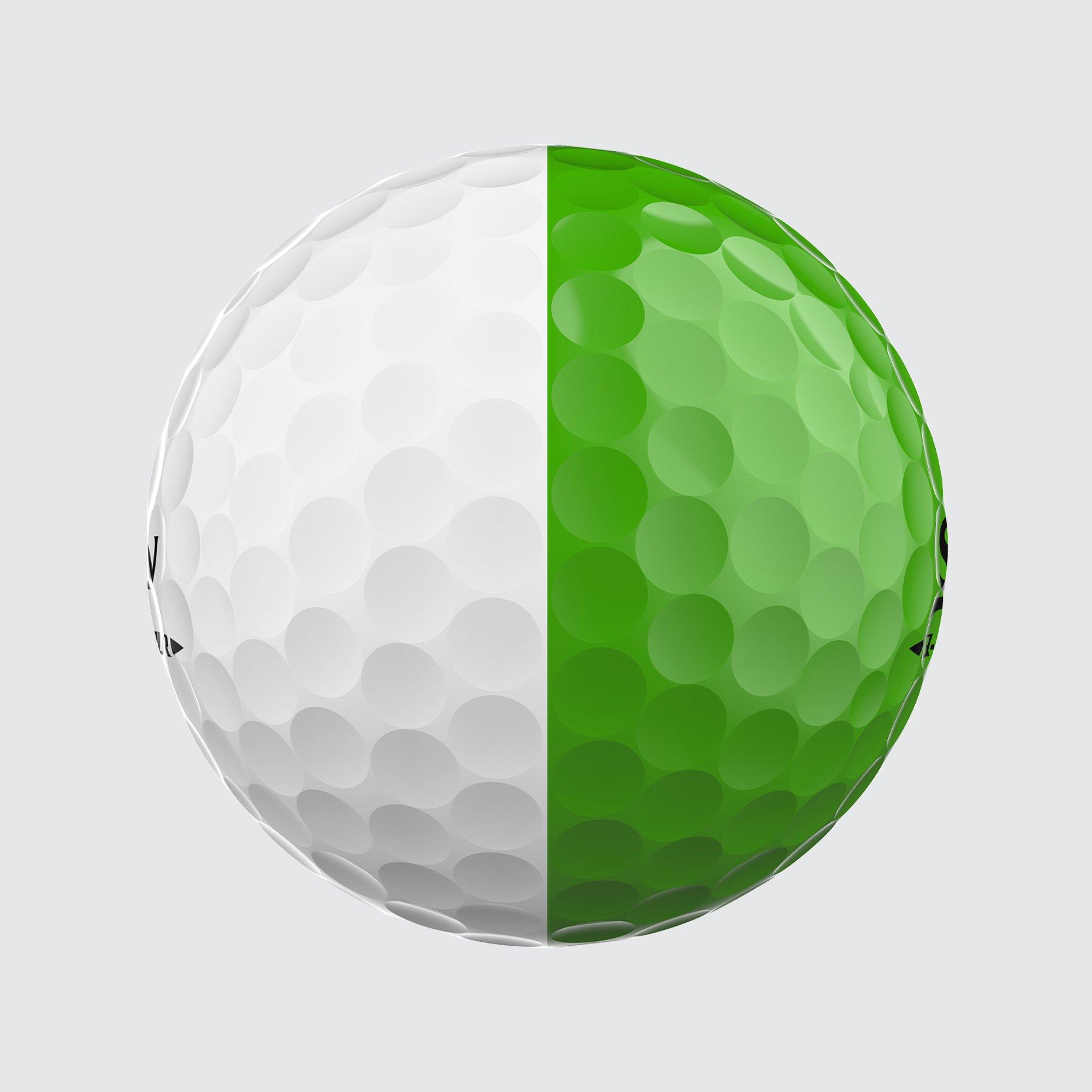 Bijela/Limetina - Srixon - Adults Q Star Golf Balls - 5