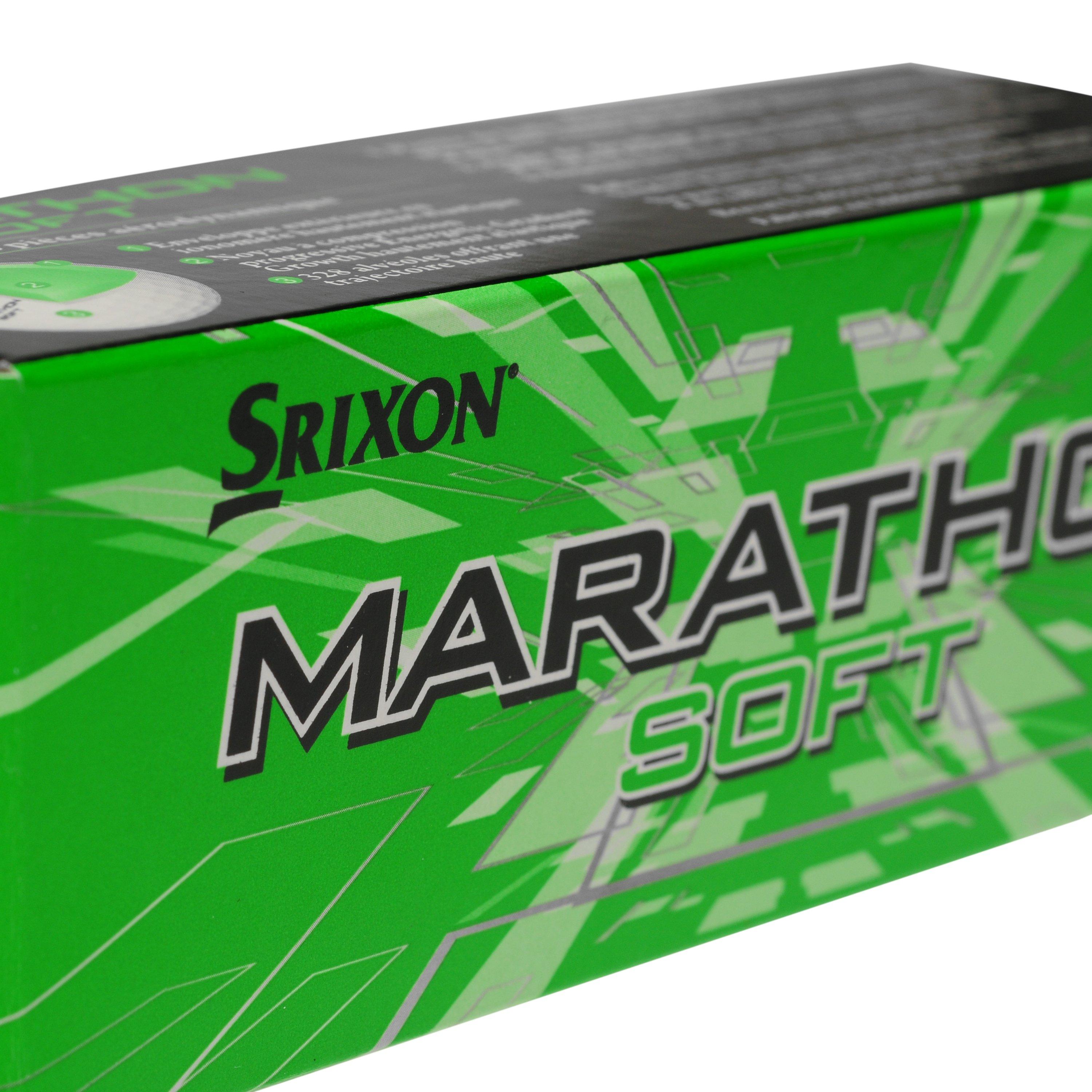 Branco 24 unidades - Srixon - Marathon Soft Golf Balls 24 Pack - 4