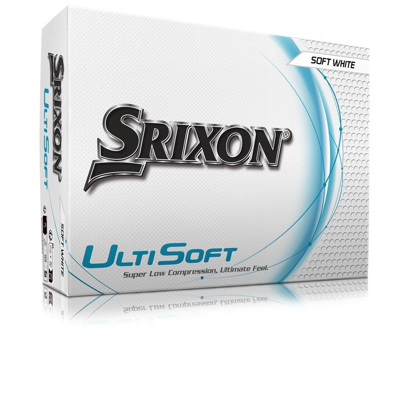 White - Srixon - UltiSoft 12 Pack Golf Balls - 1
