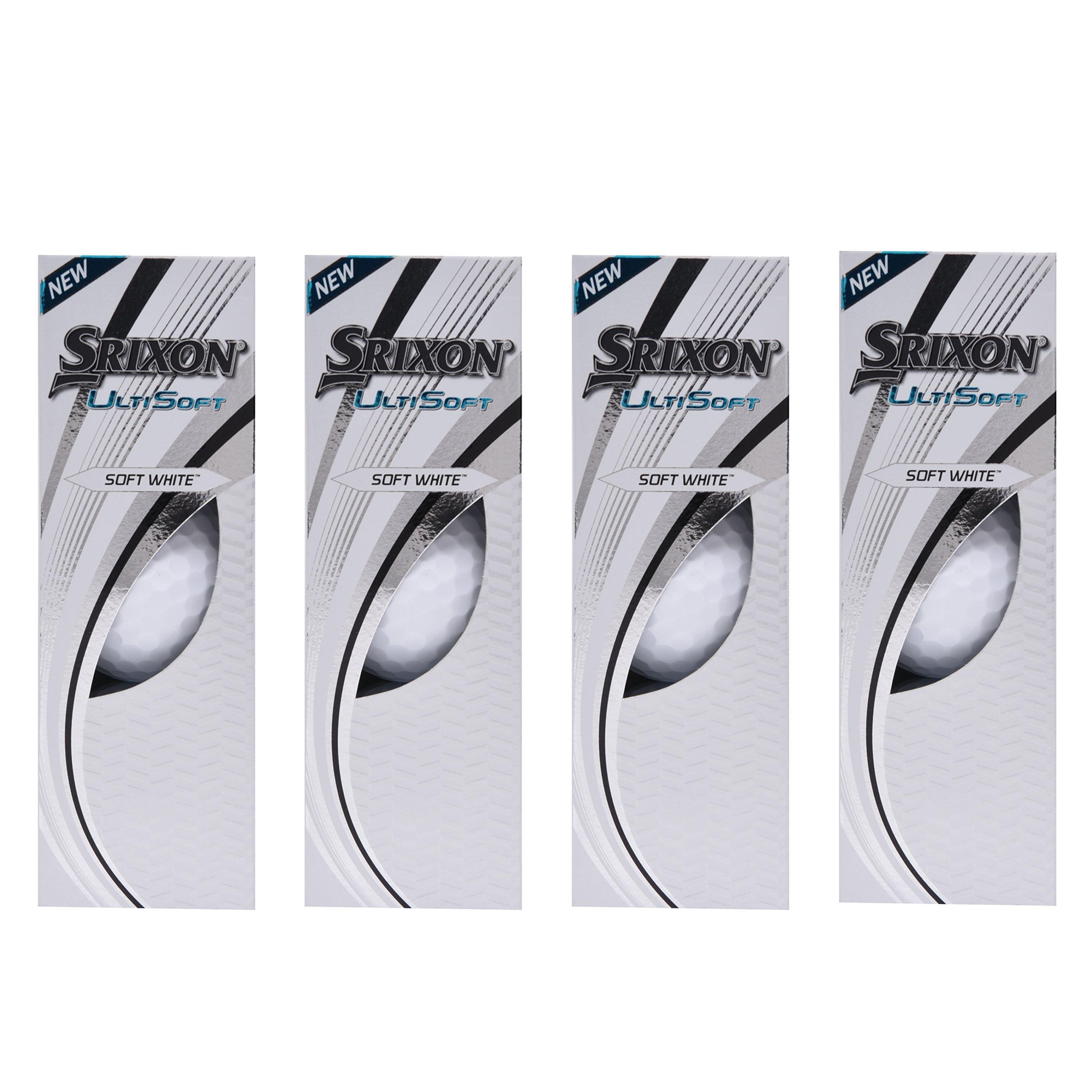 White - Srixon - UltiSoft 12 Pack Golf Balls - 2