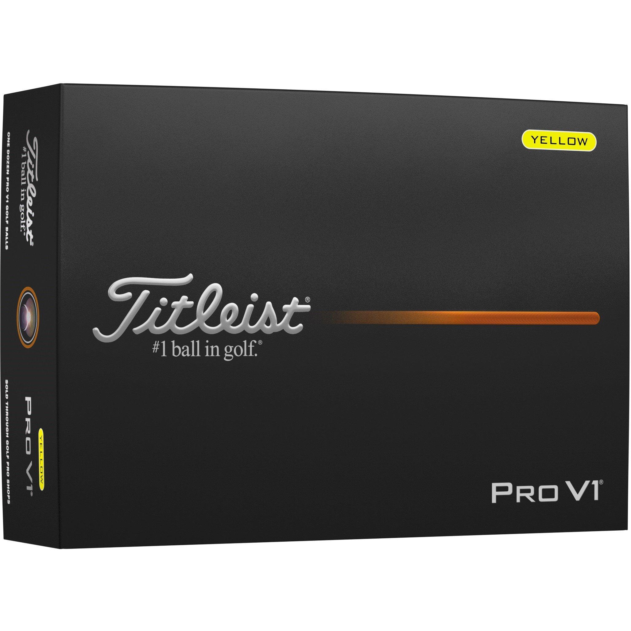 Geel - Titleist - 2025 Pro V1 Golf Balls (12-ball pack) - 1