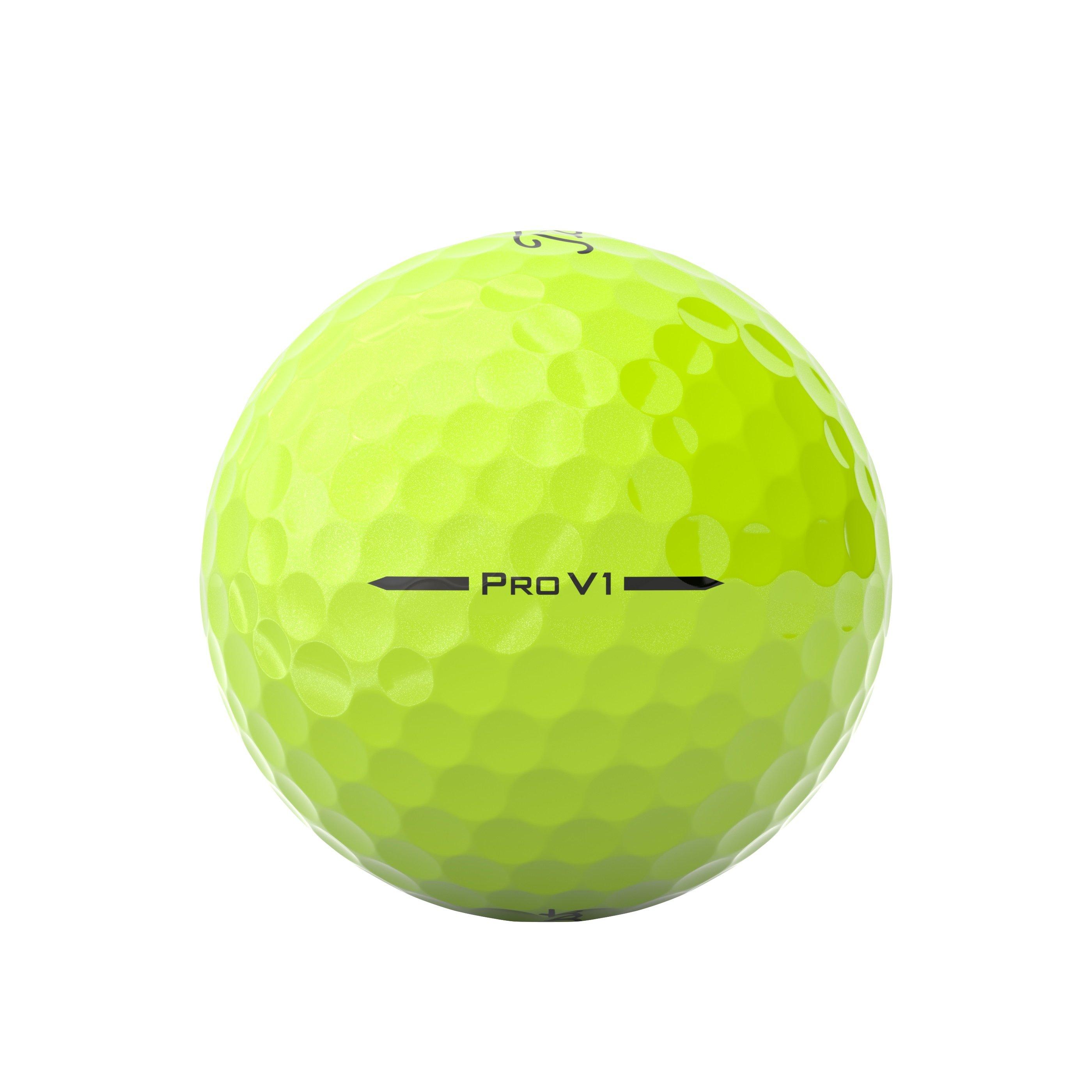Geel - Titleist - 2025 Pro V1 Golf Balls (12-ball pack) - 4