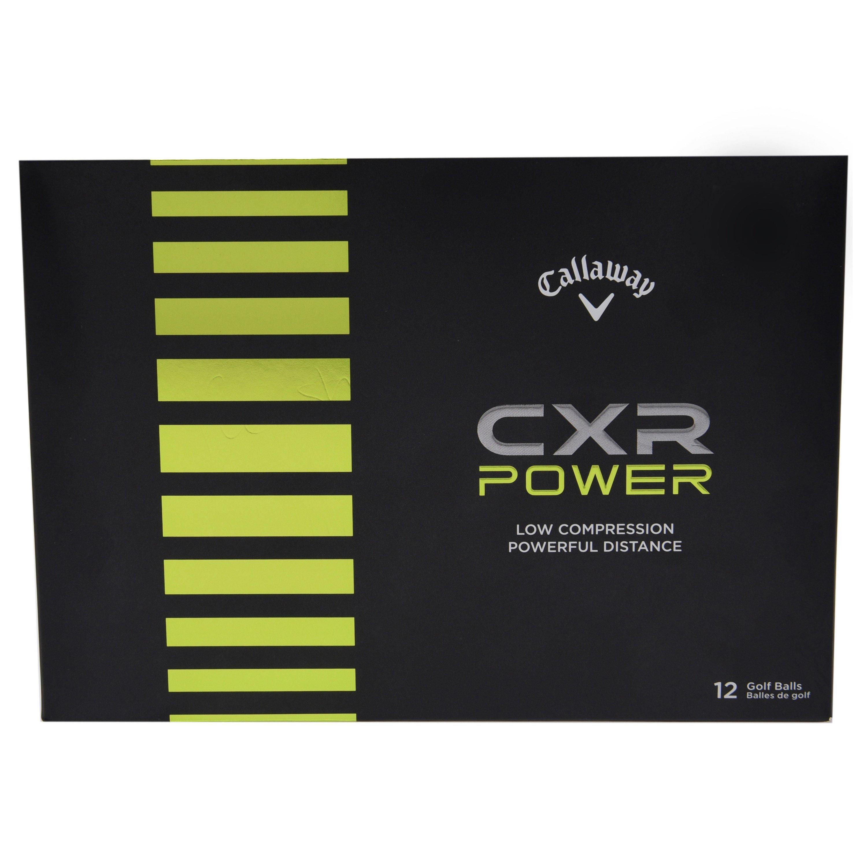 Callaway CXR Power Golf Balls 12 Pack - White 12Pk
