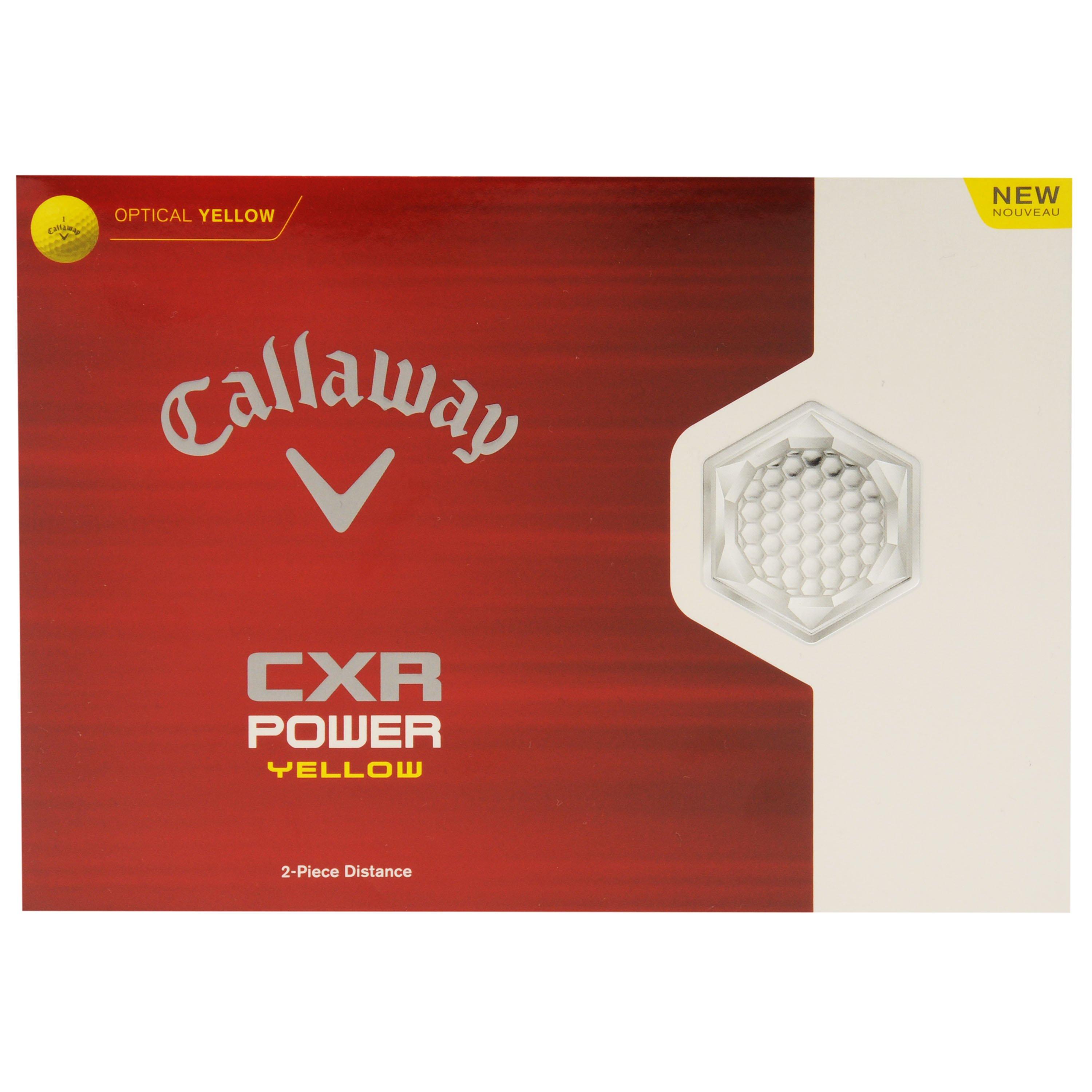 CXR Power Golf Balls 12 Pack