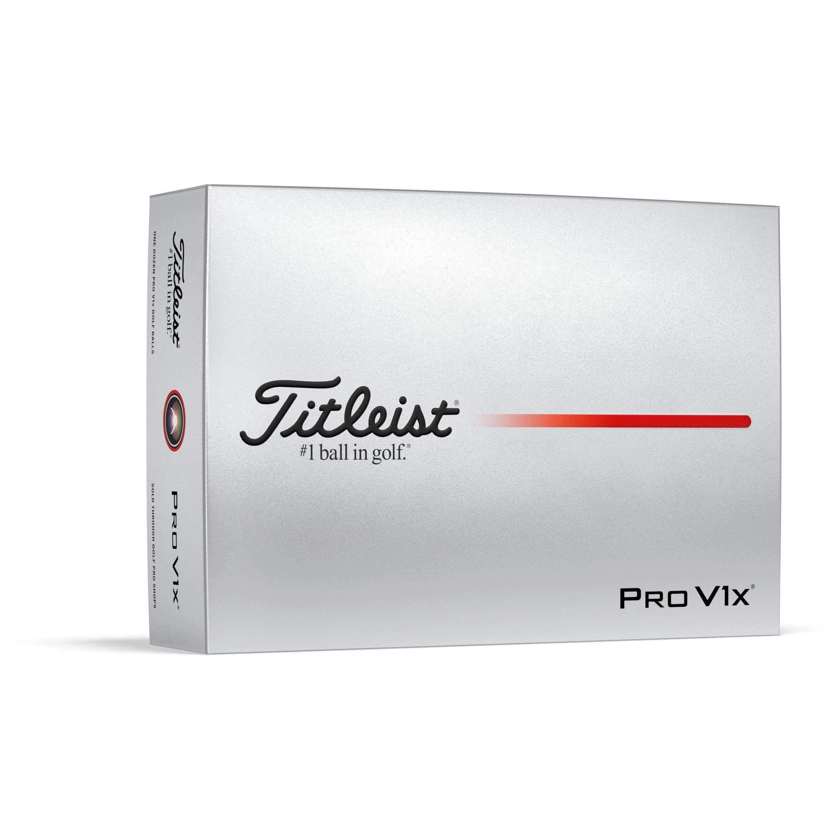 White - Titleist - 2025 Pro V1x Golf Balls (12-ball pack) - 1
