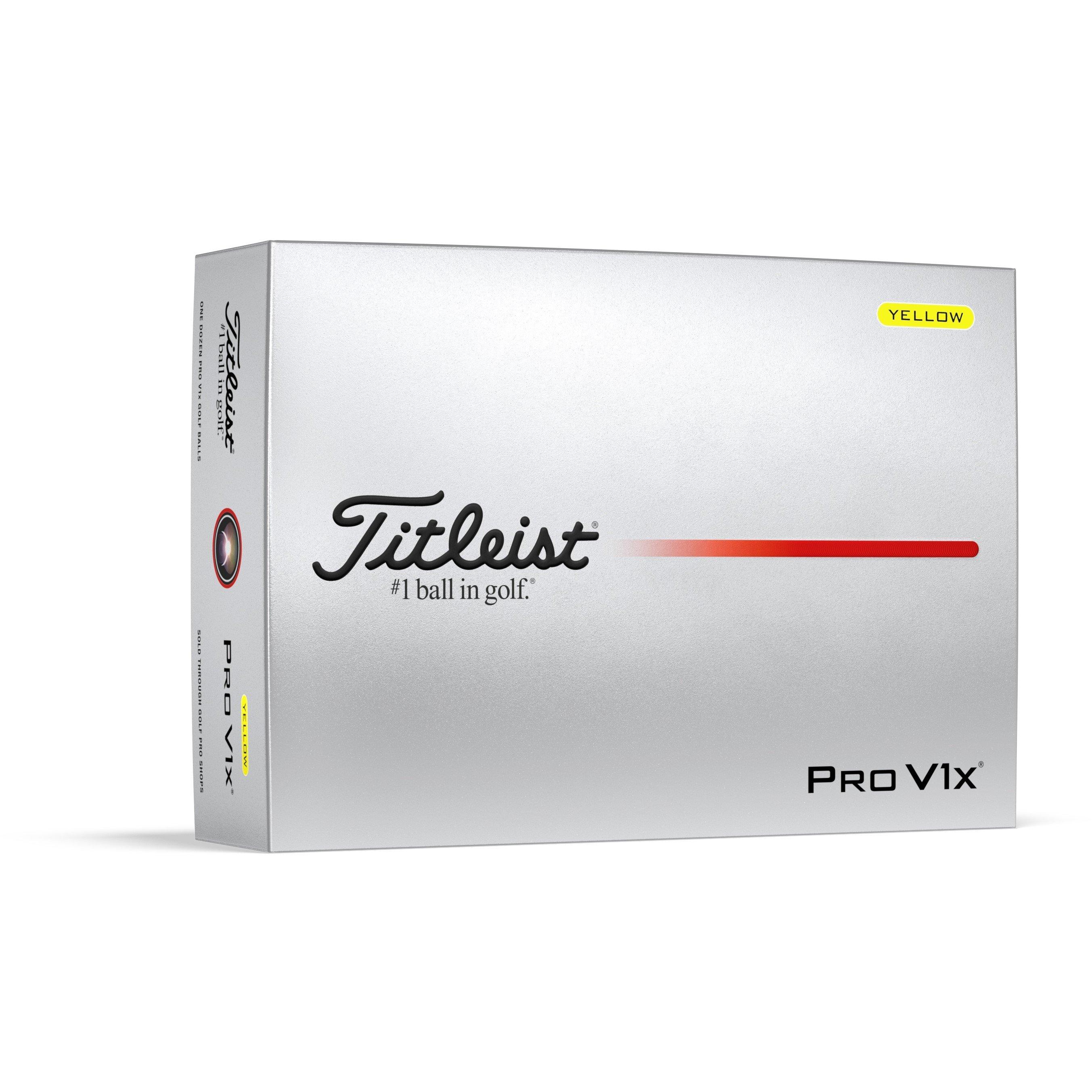 Titleist 2025 Pro V1x Golf Balls (12-ball pack) | Sports Direct