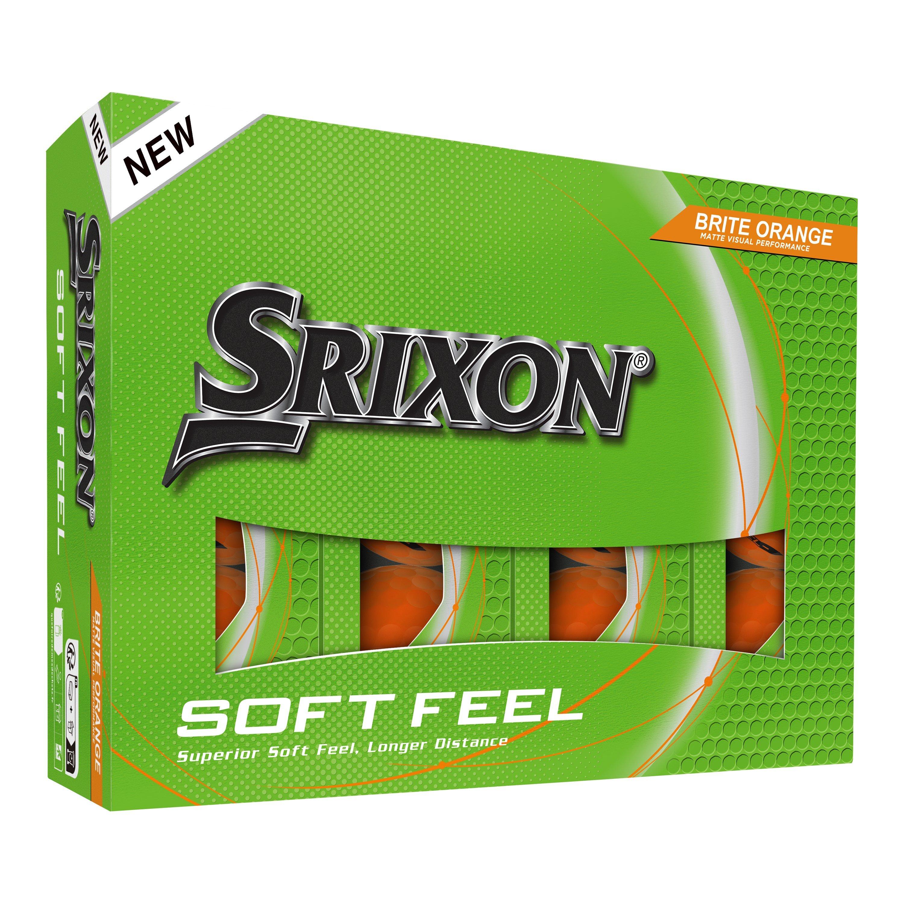 Srixon  Soft Feel Golf Balls 12 Pack - Orange