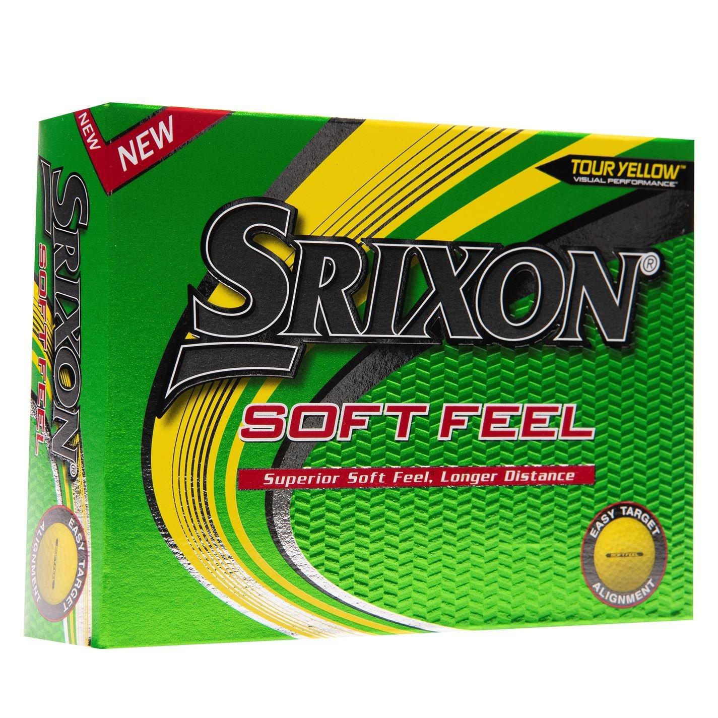 Srixon  Soft Feel Golf Balls 12 Pack - Yellow 12Pk