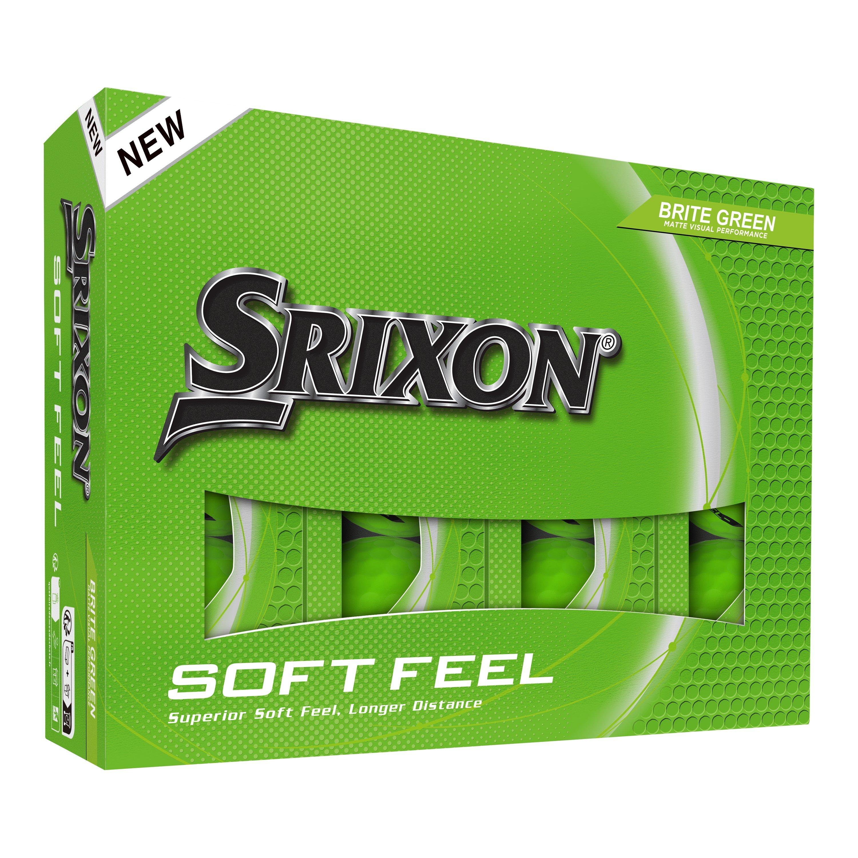 Srixon  Soft Feel Golf Balls 12 Pack - Green