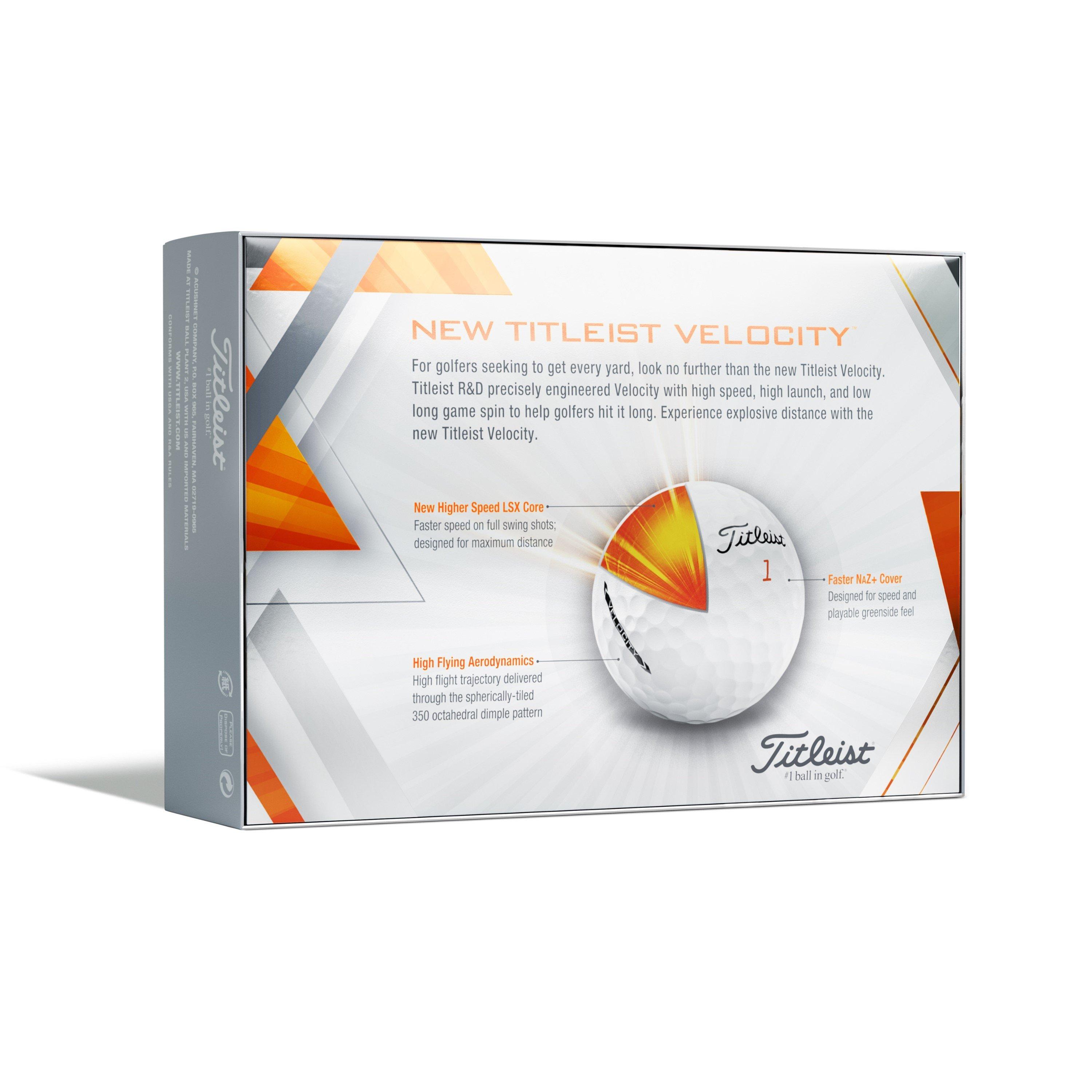 Blanco 12 unidades - Titleist - Velocity 12 Pack Golf Balls - 2