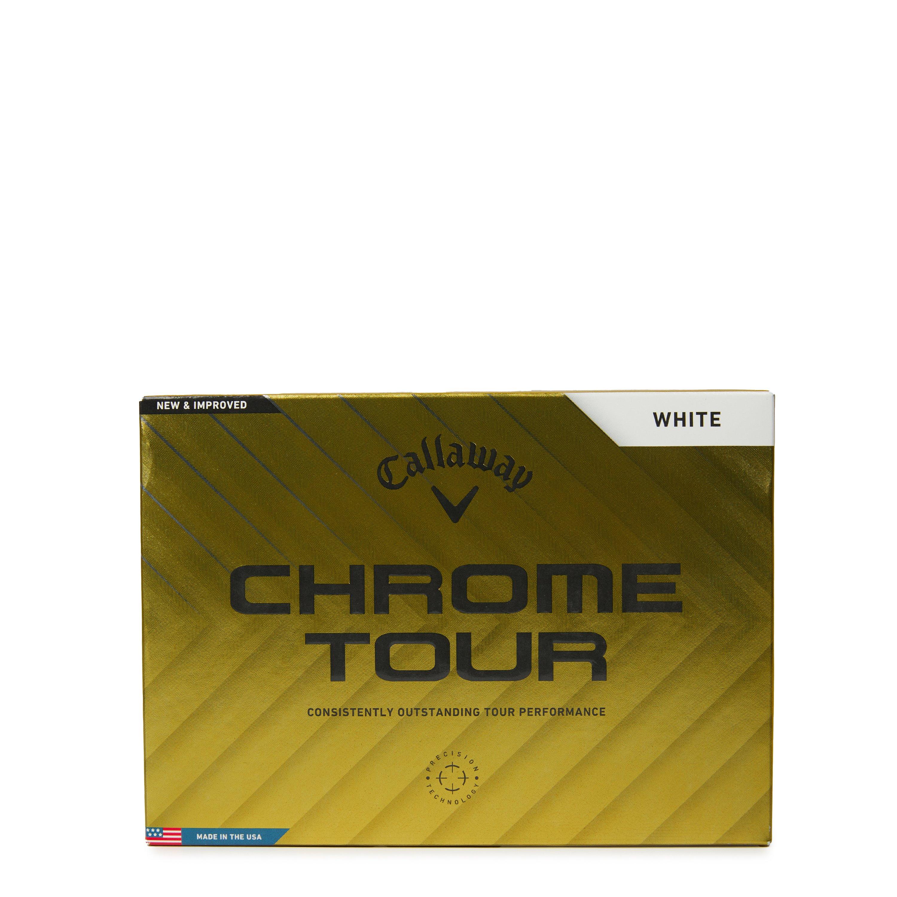 Blanc - Callaway - Chrome Tour Golf Balls Mens - 1