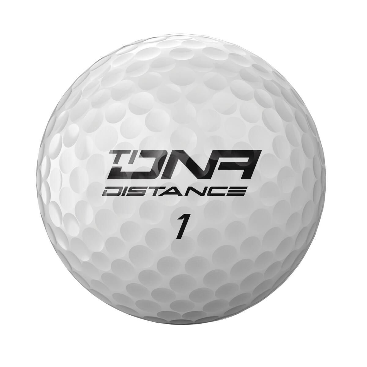 Weiß 12er-Pack - Wilson - Staff Ti DNA 12 Pack Golf Balls - 2