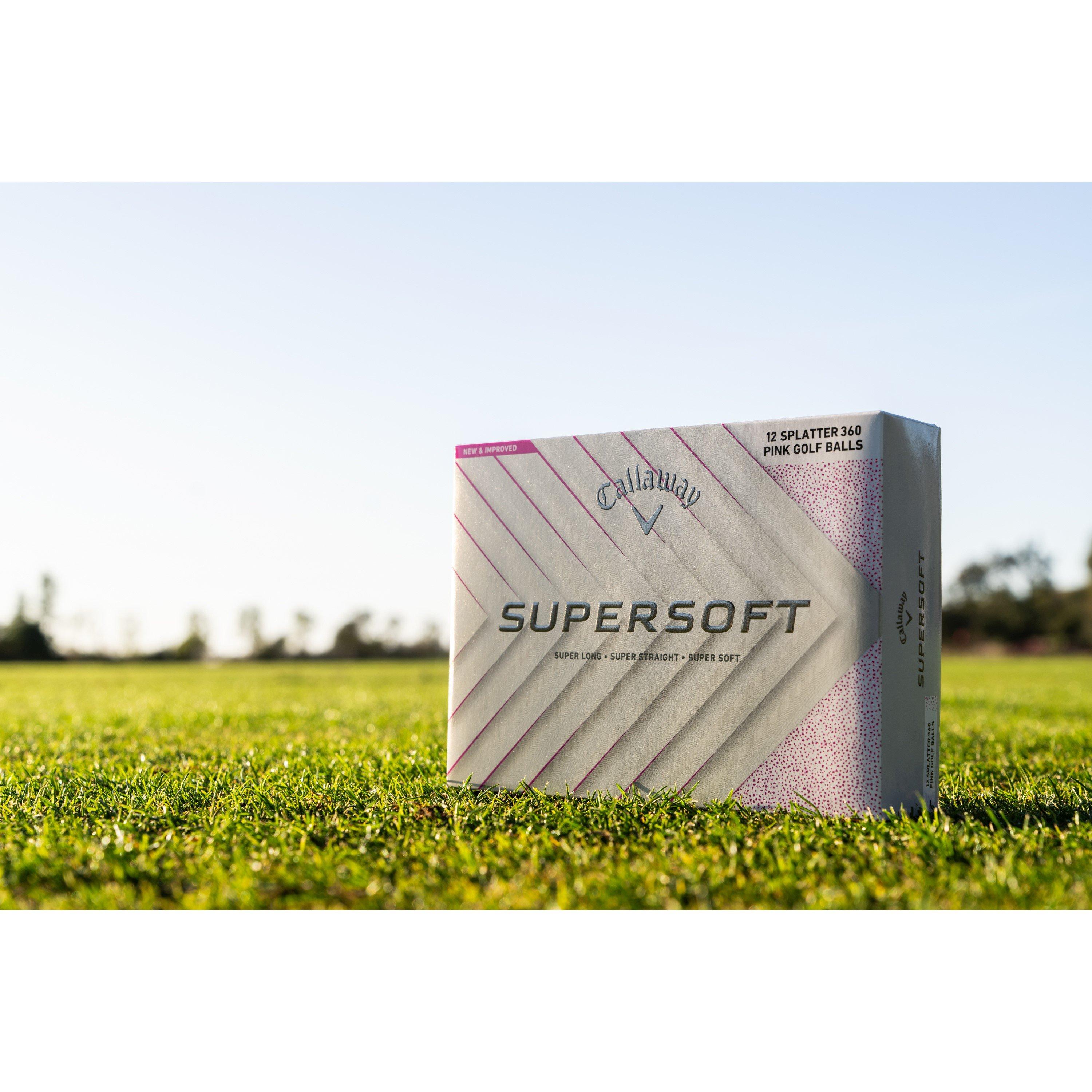 Callaway  Supersoft Matte Golf Ball Pack - Pink