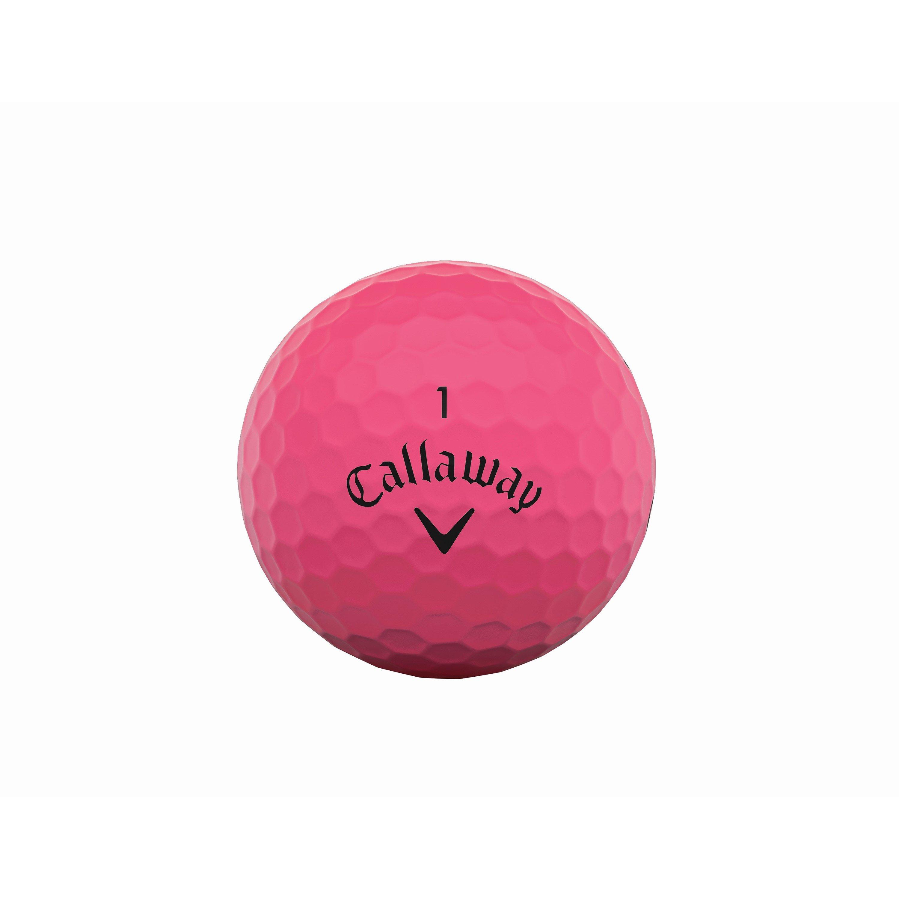 Pink - Callaway - Supersoft Matte Golf Ball Pack - 4