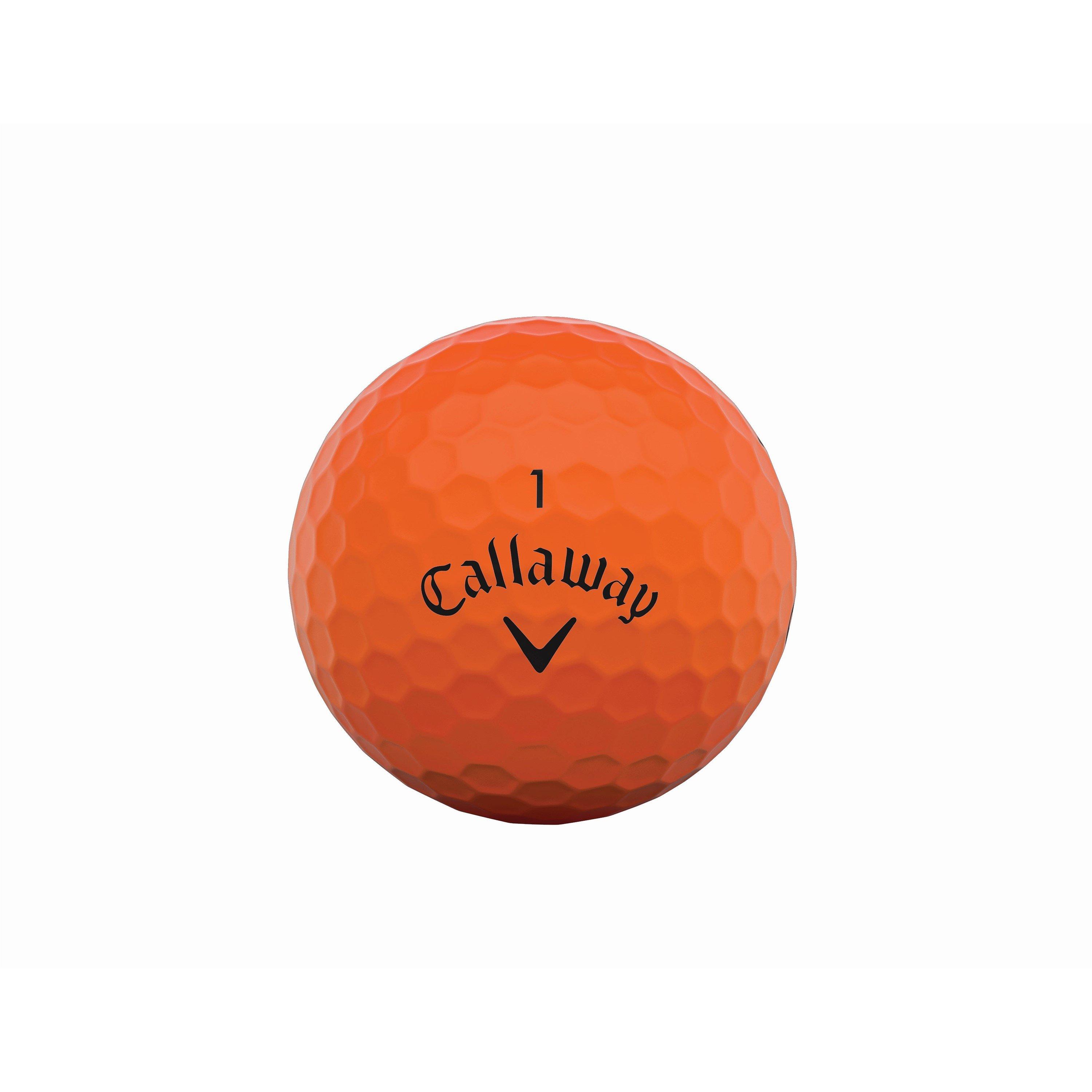 Naranja - Callaway - Supersoft Matte Golf Ball Pack - 3