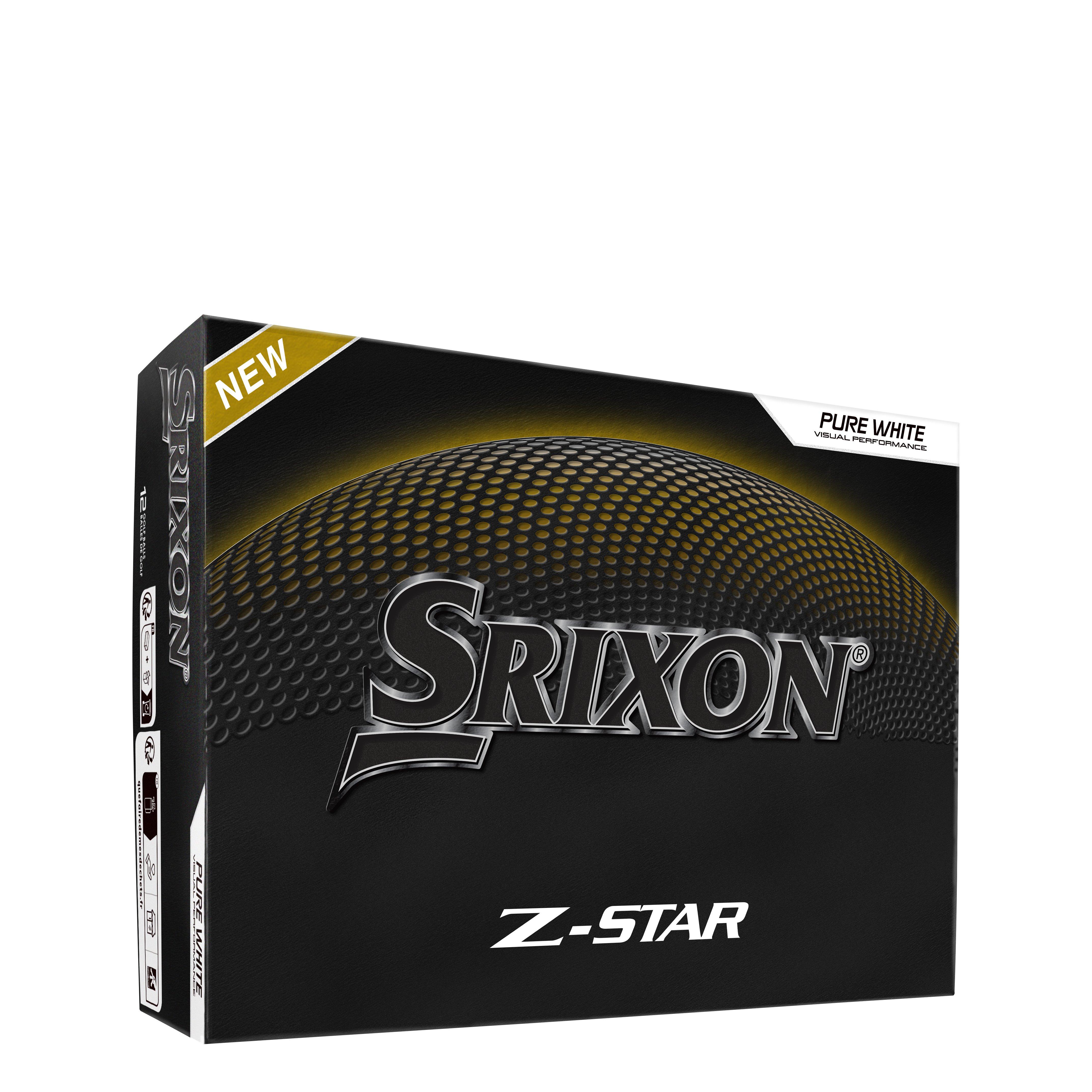 Wit - Srixon - Z-Star 12 Pack of Golf Balls - 1
