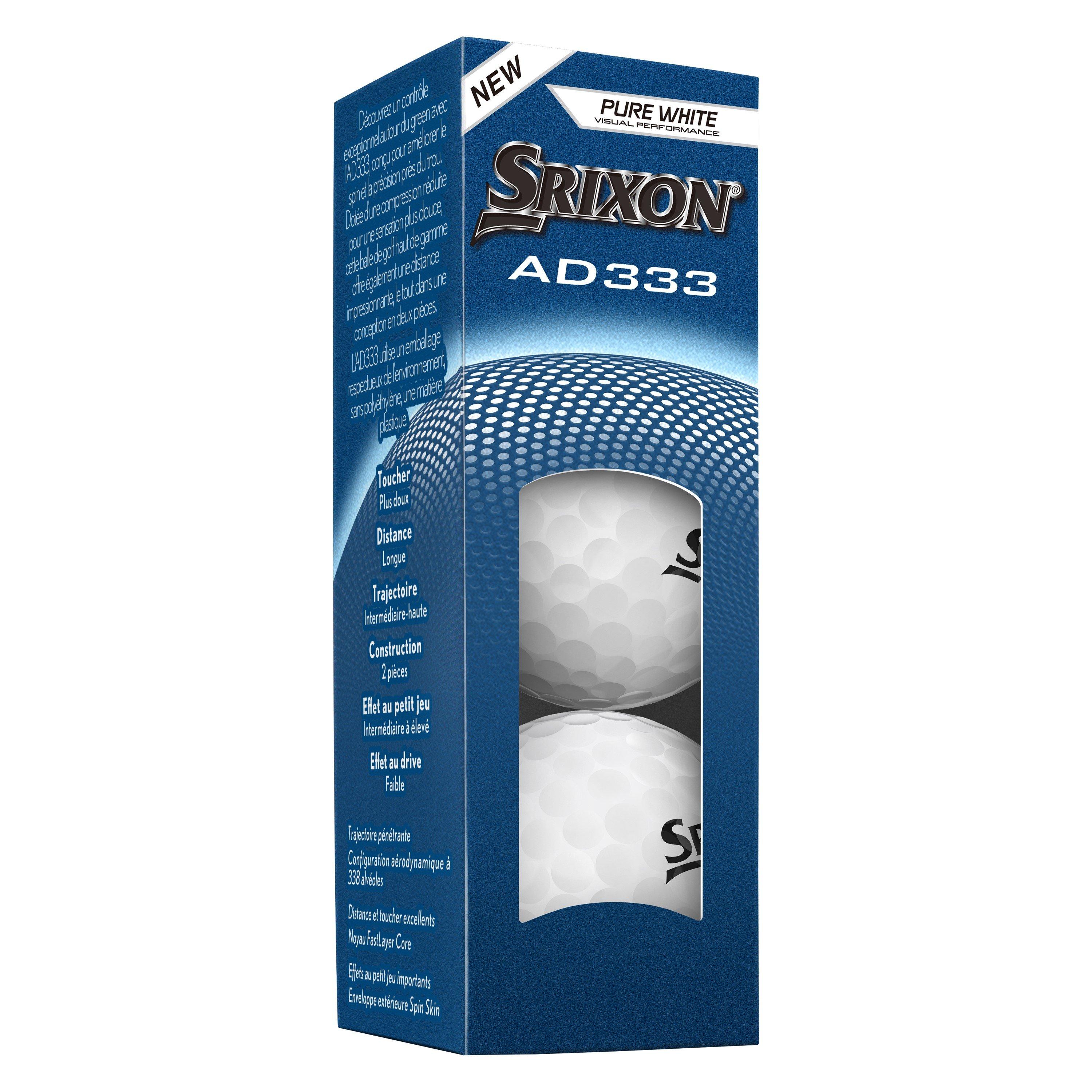 Srixon | AD333 Golf Balls 12 Pack | Sports Direct