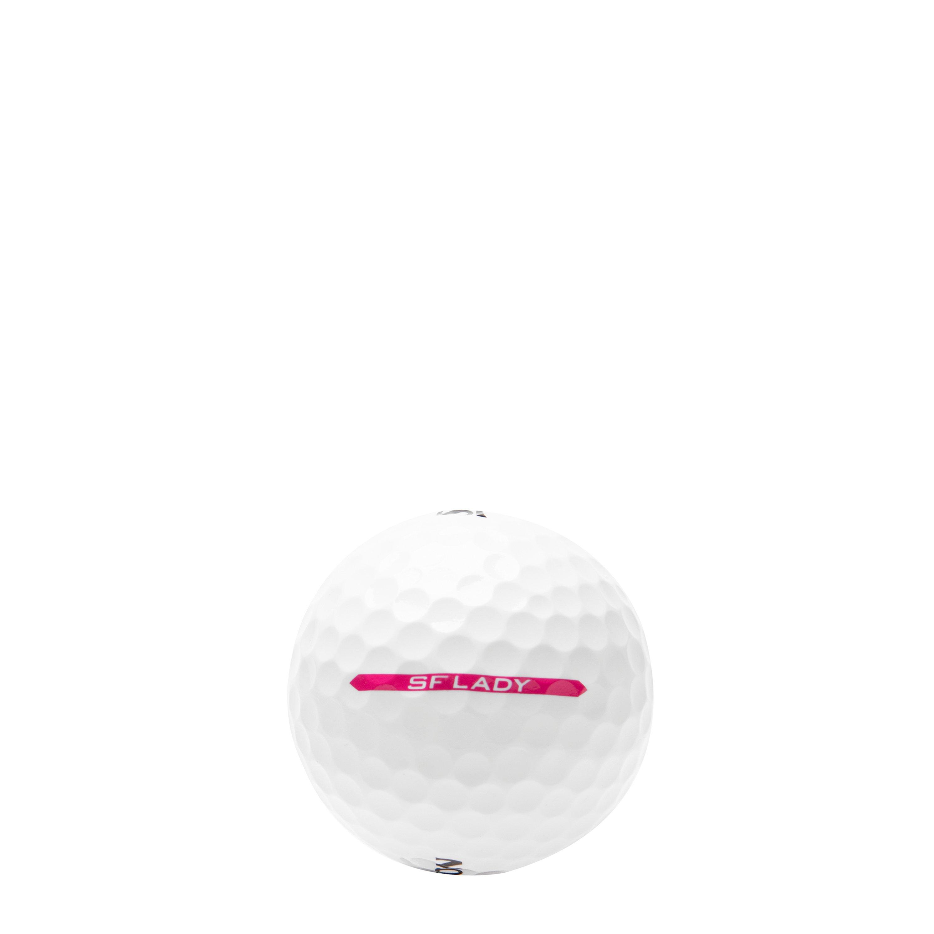 White - Srixon - Soft Feel 12 Pack Ladies - 4