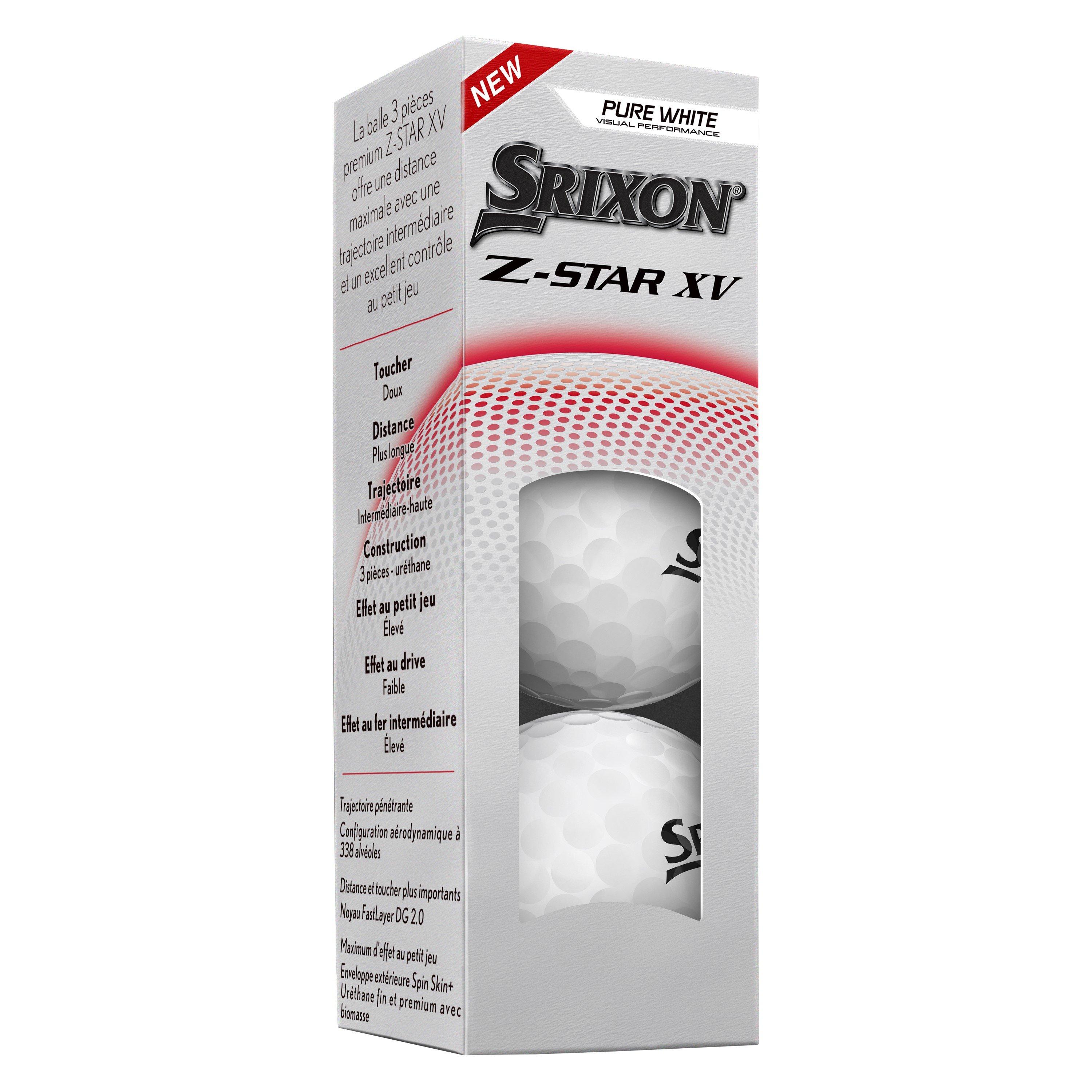 Hvid - Srixon - Z-Star XV 12 Pack of Golf Balls - 4