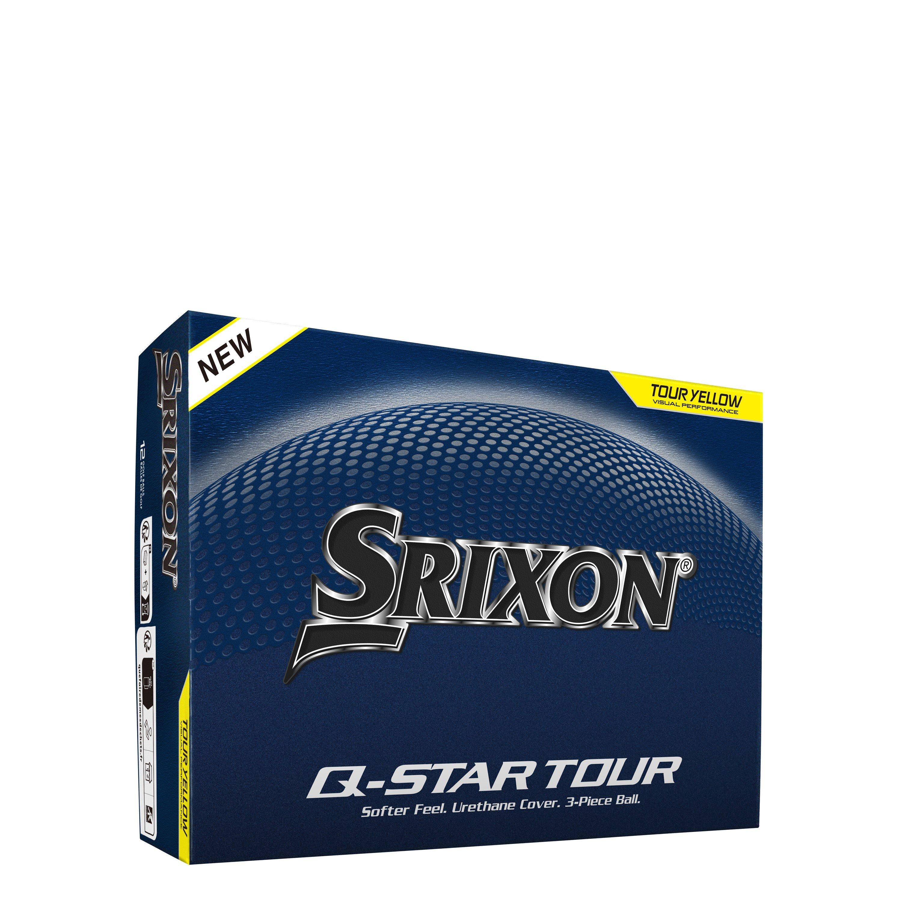 Tour Yellow - Srixon - Q-Star 12 Pack of Golf Balls - 1