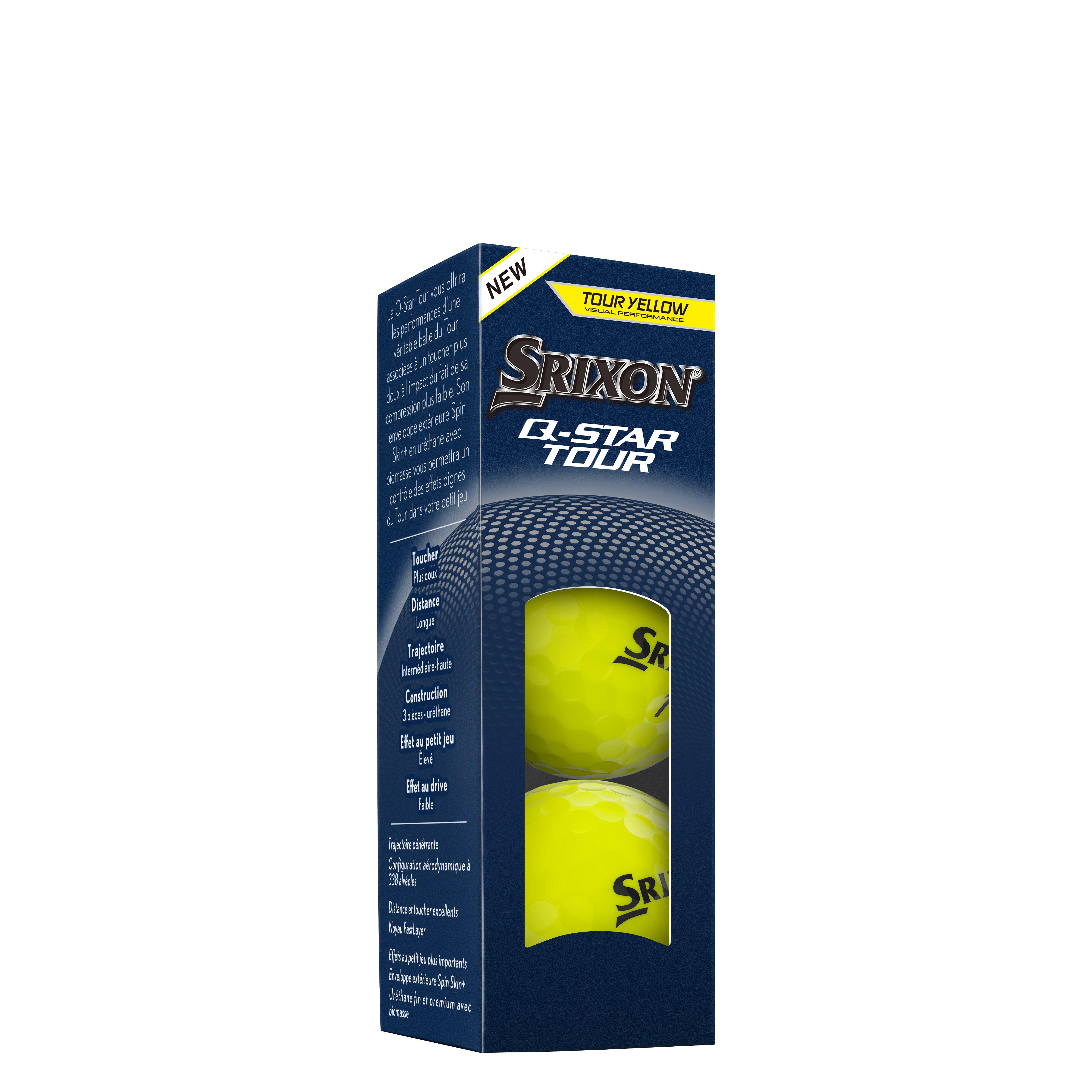 Tour Yellow - Srixon - Q-Star 12 Pack of Golf Balls - 4