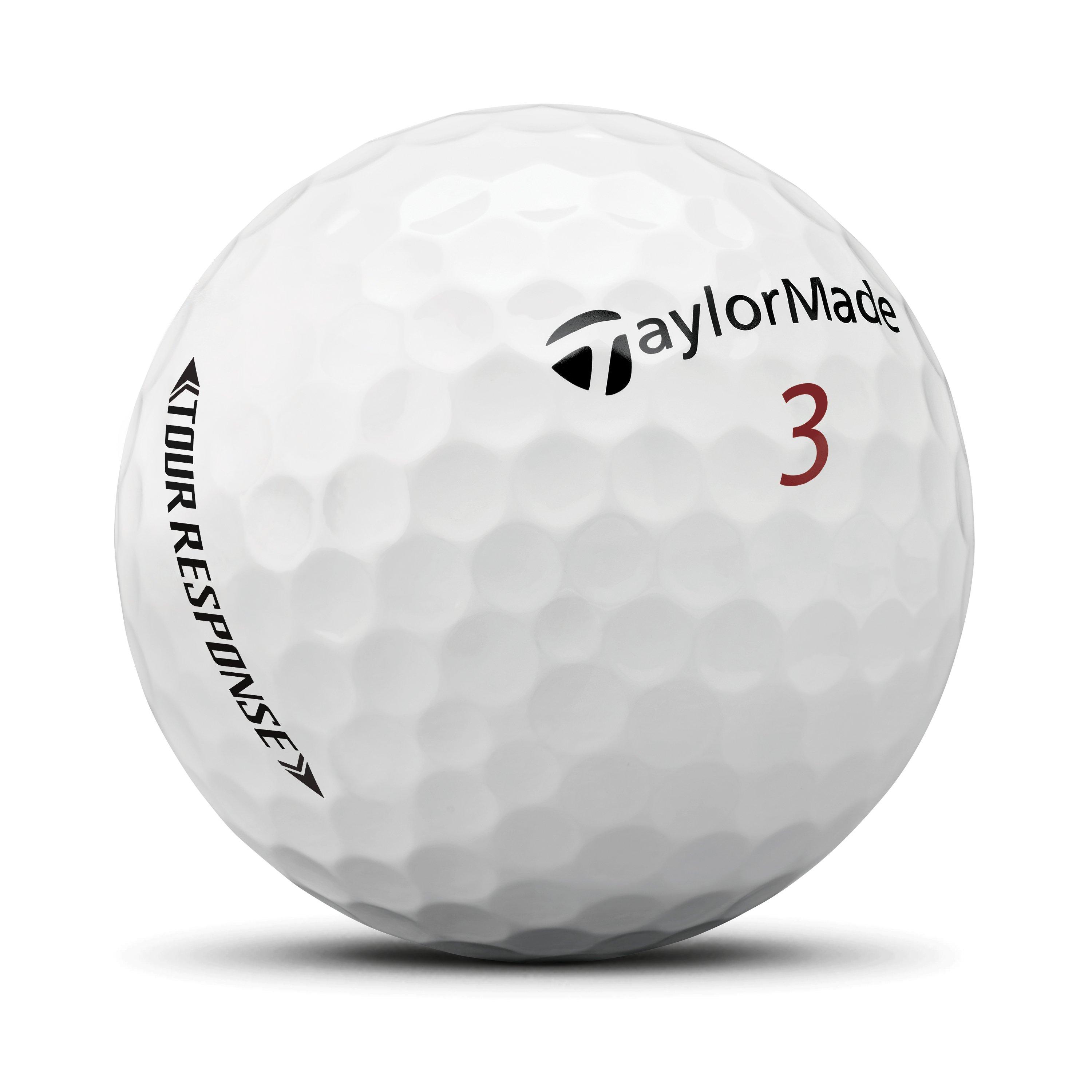 Weiß - TaylorMade - Response Golf Balls - 3