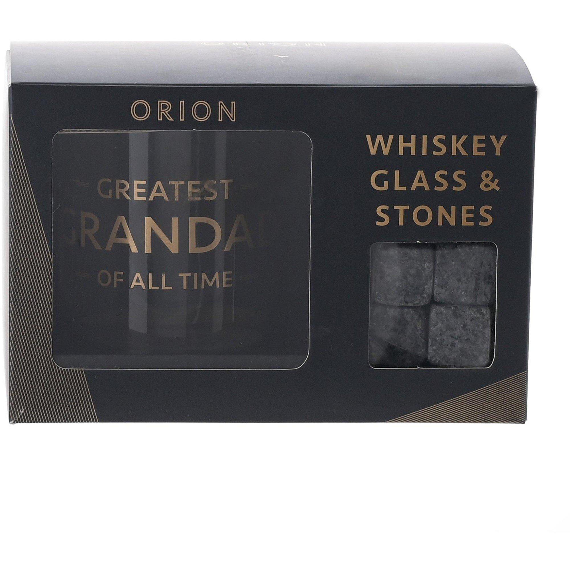 None - Celebrations - Hotchpotch Orion Whiskey Glass & Stones Dad - 3