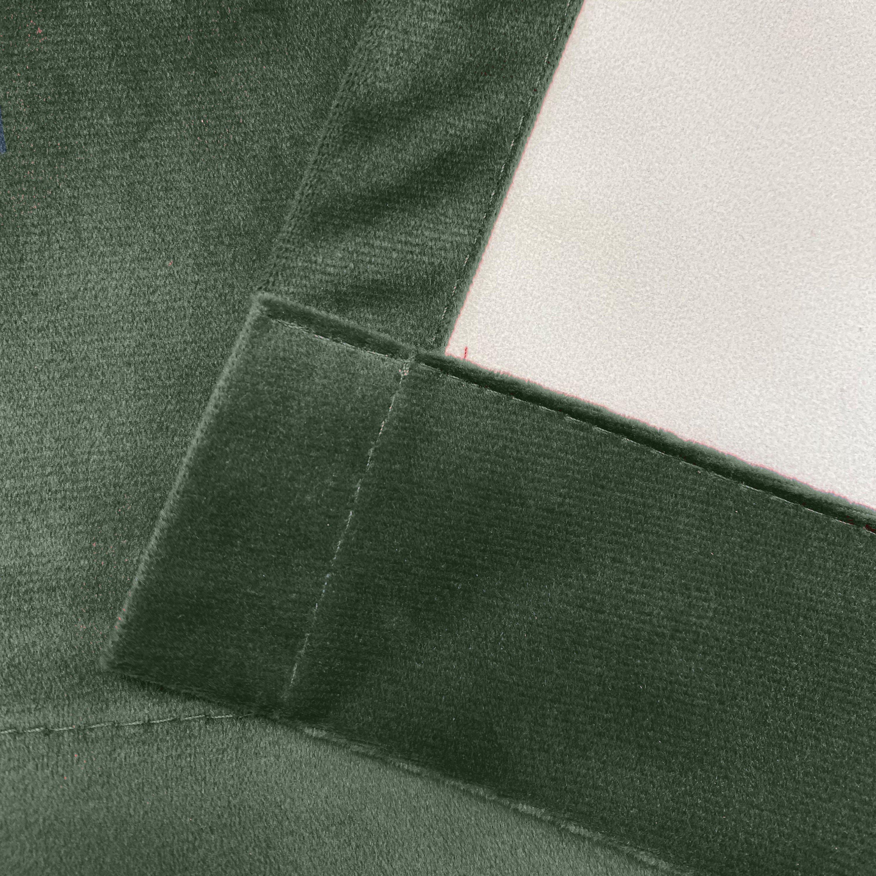 Green - Homelife - Hampton Velvet Blackout Curtains - 5